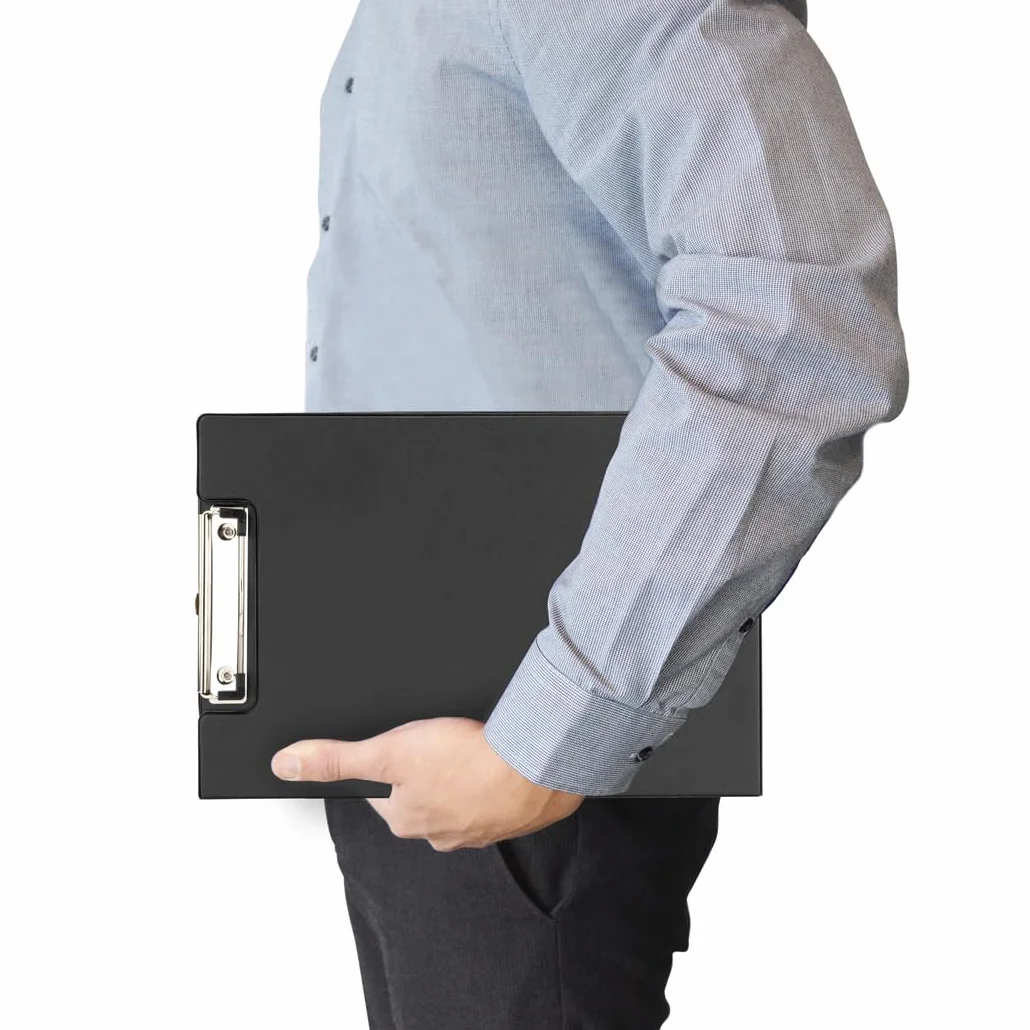 Rapesco Carpeta Portapapeles con Tapa A4+ Negro