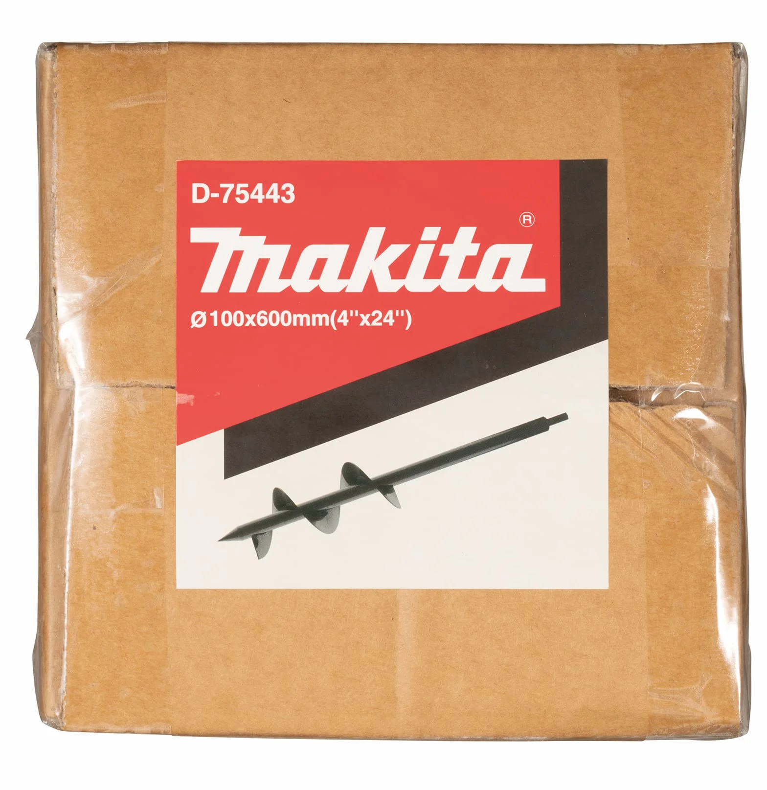 Makita D-75443 - Broca para taladro (100 x 600 mm)