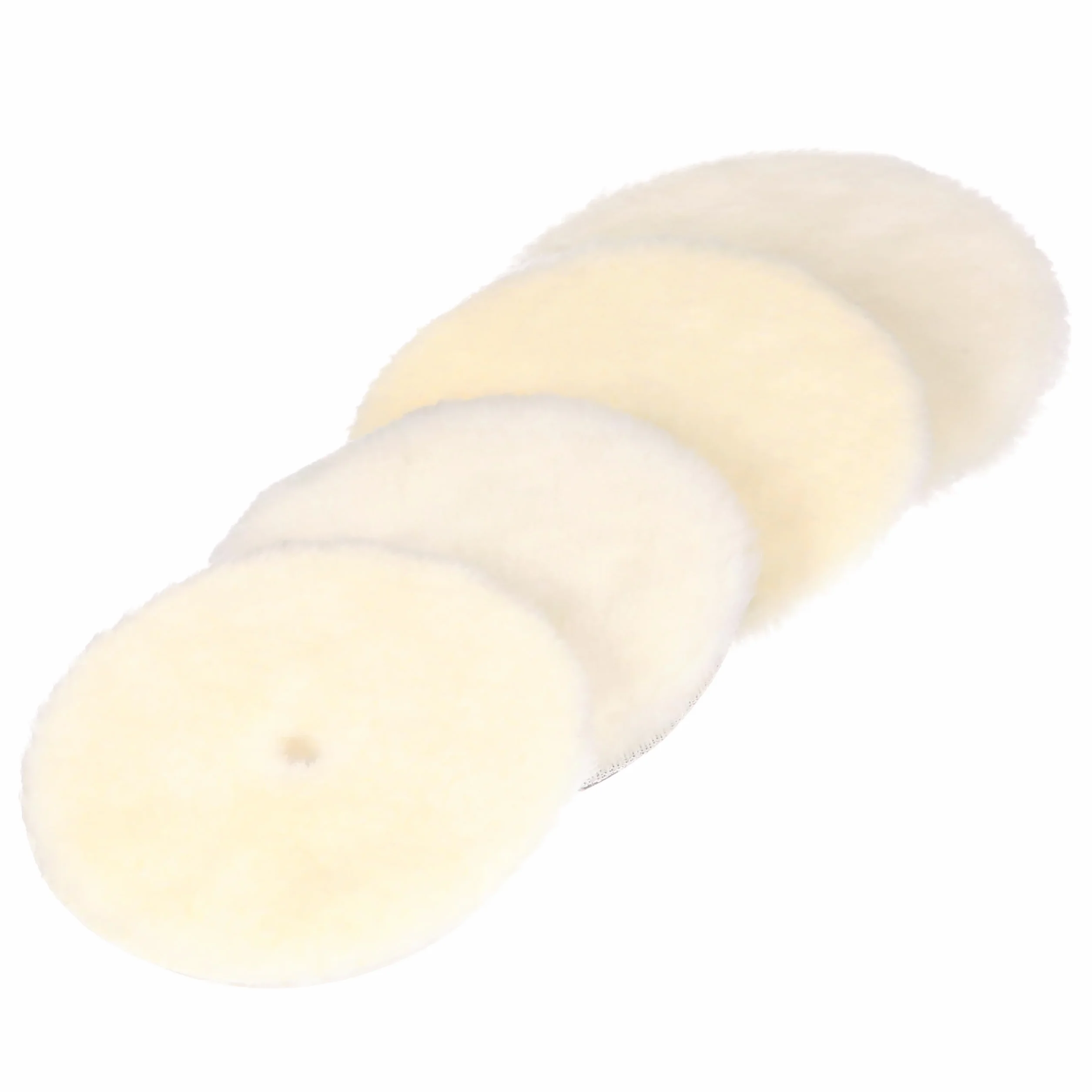 3M Perfect-It Boina de Lana de Pulido Rotorbital, 150 mm, Blanca, 34124, 2 Almohadillas por Paquete