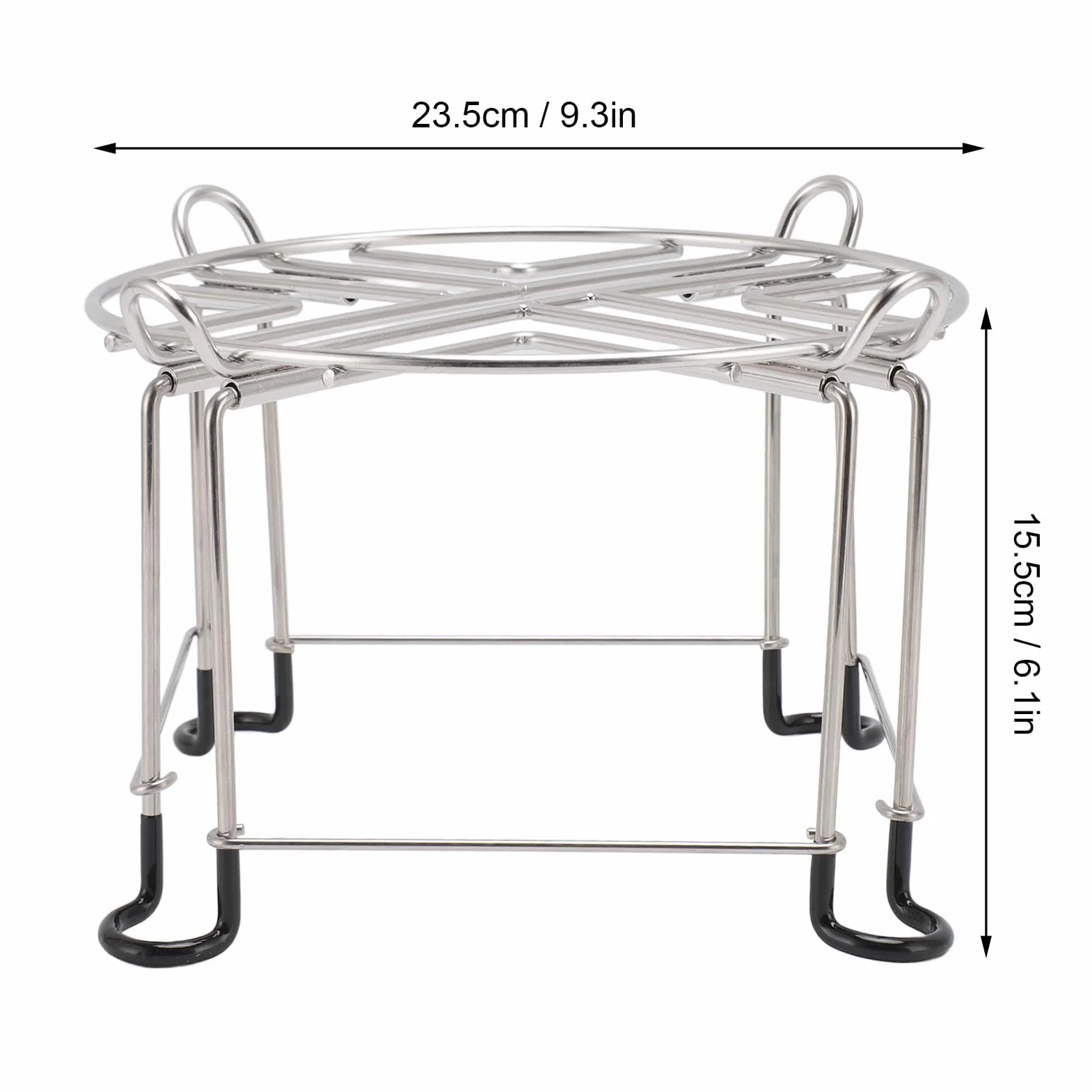 Soporte para Filtro de Agua de Acero Inoxidable, 6 Pulgadas de Alto, Se Adapta a Sistemas de Gravedad Media, Excelente Soporte de Repuesto y Acceso Conveniente