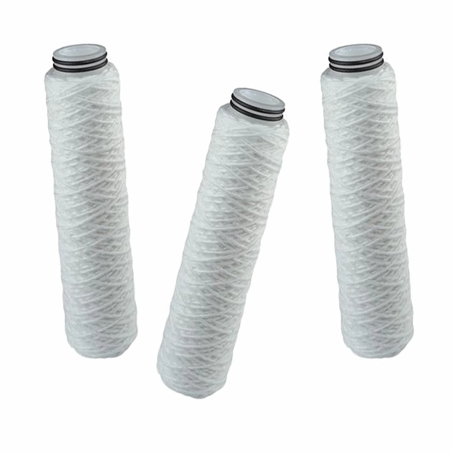 Kit de 3 filtros FA 10" BX 25 MCR – Cartucho de hilo enrollado para filtrar los sedimentos del agua | ATLAS FILTROS