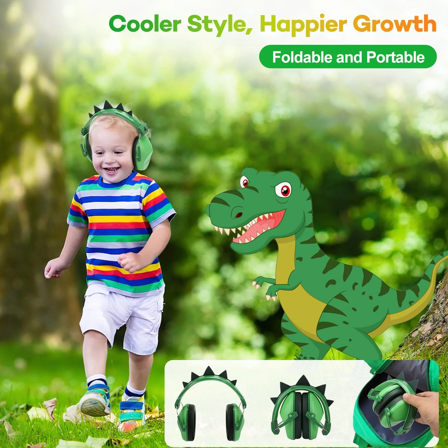 Protector Oído Niño SNR 28dB Diadema Ajustable Casco Antiruidos Profesional