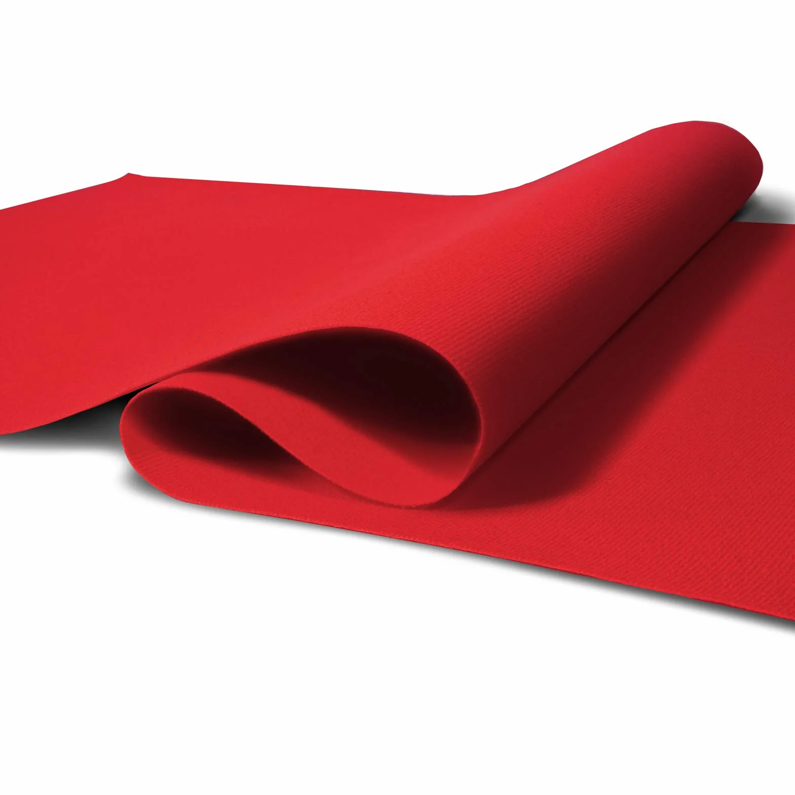 Floordirekt Alfombra para ferias Sintra | Suelo ideal para ferias, bodas y eventos | Alfombra para eventos en muchos colores y tamaños (100 x 2000 cm, Rojo 0711)