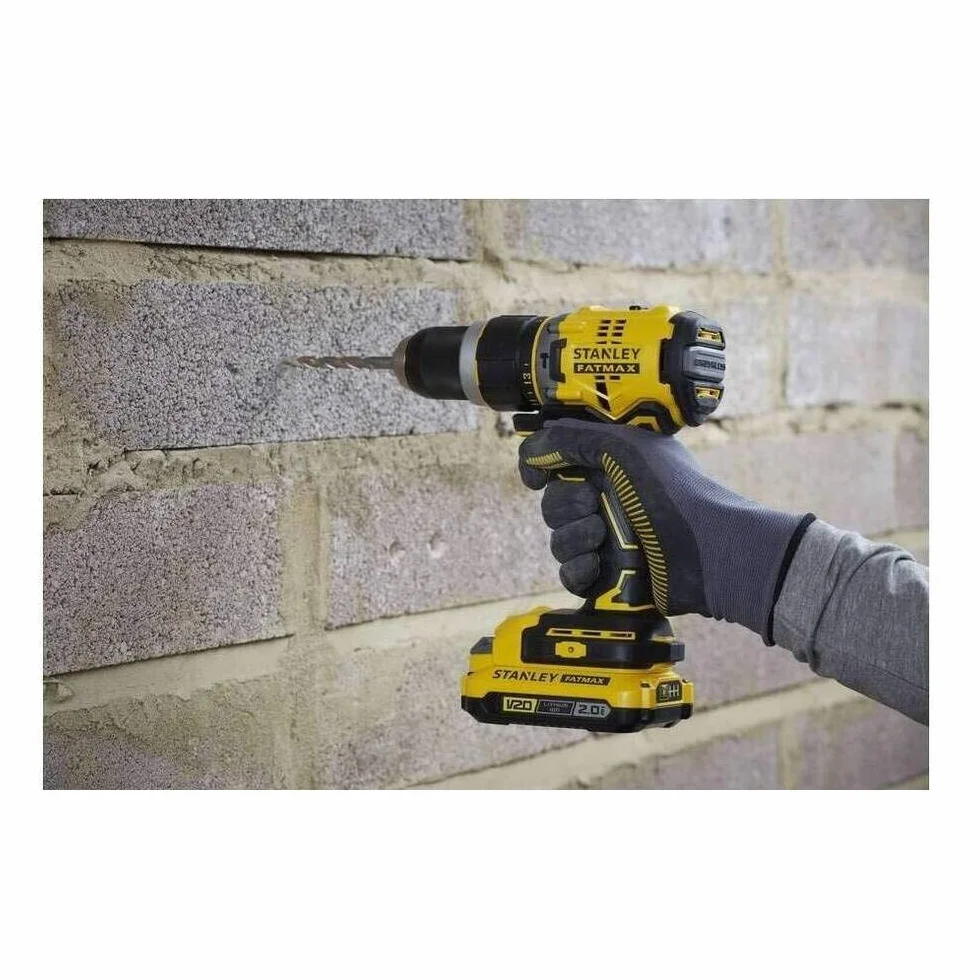 STANLEY SFMCD721B-XJ Taladro PERCUTOR V20 LI-Ion 18V BRUSHLESS SIN Cargador/BATERÍA