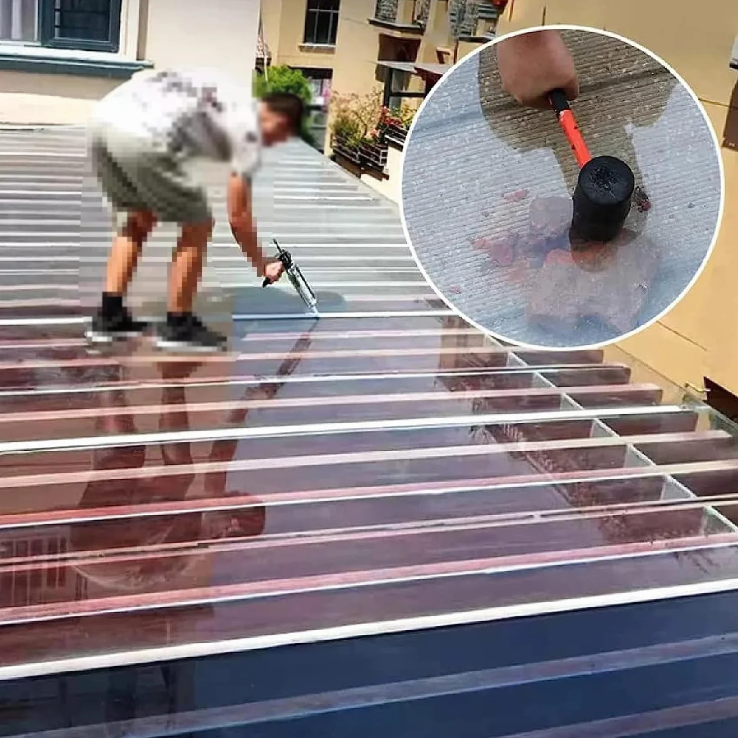 Paneles de Techo Hojas de Policarbonato Transparente,Anti-UV a Prueba de Lluvia,Láminas de Acrílico Transparente,Placa de Reemplazo Marquesina Invernadero,Fácil de Cortar (0.8x2m)