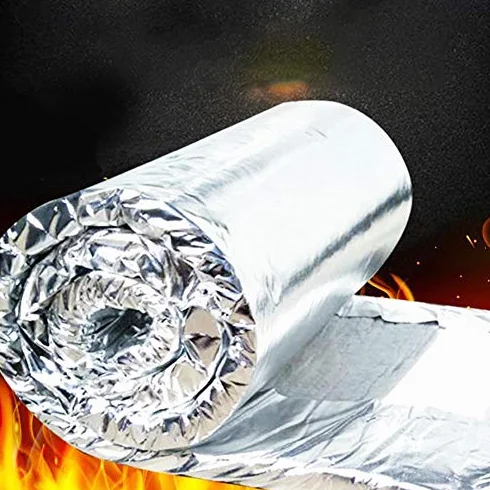 Manta Aislante de Fibra Cerámica Alta Densidad Ignífuga Resistente Al Fuego para Horno