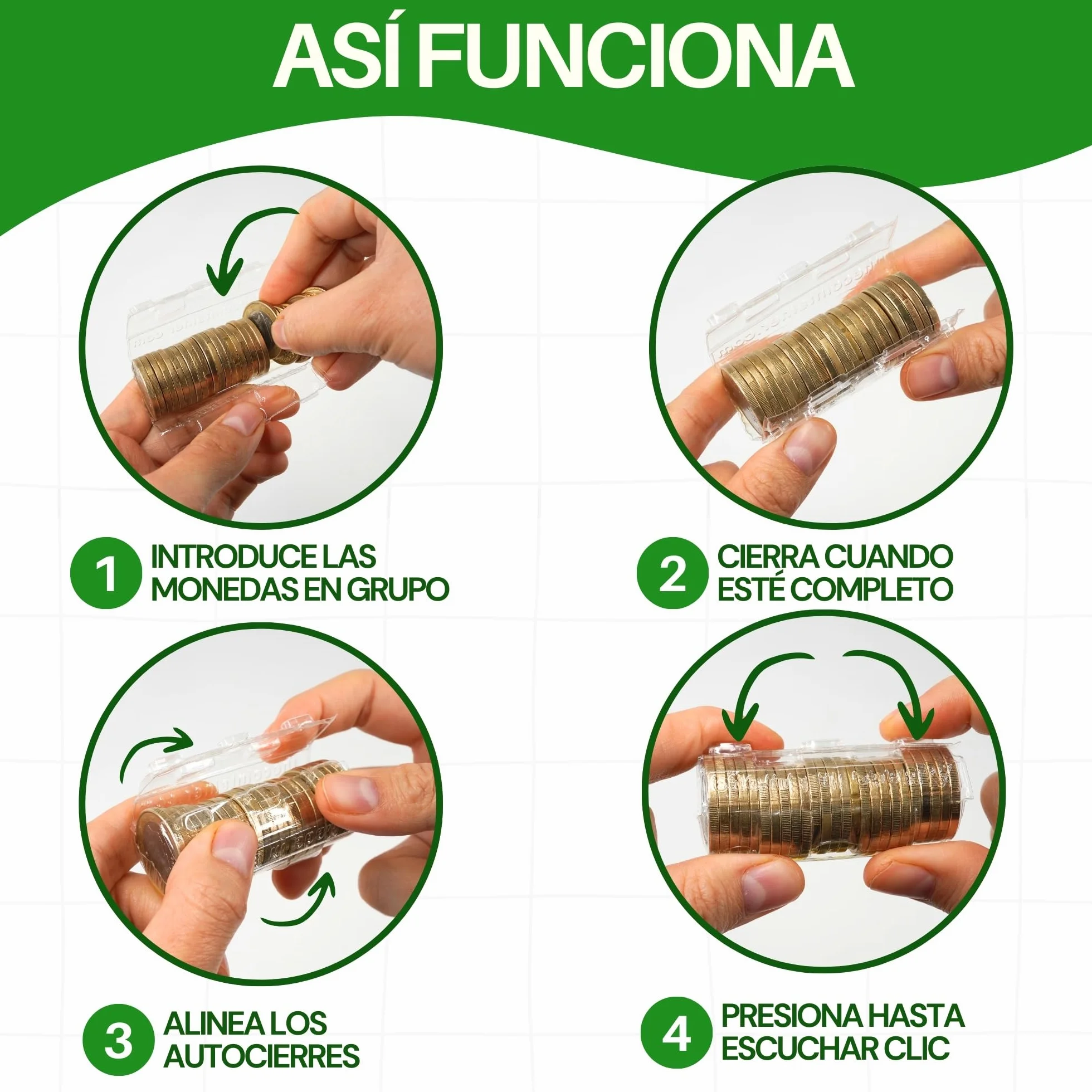 AF 120 Blister Monedas Mix 15 blister 1,2,5 centimos 15 Blister 2 Euros 15 Blister 1 Euro 50cent 20cent 10cent