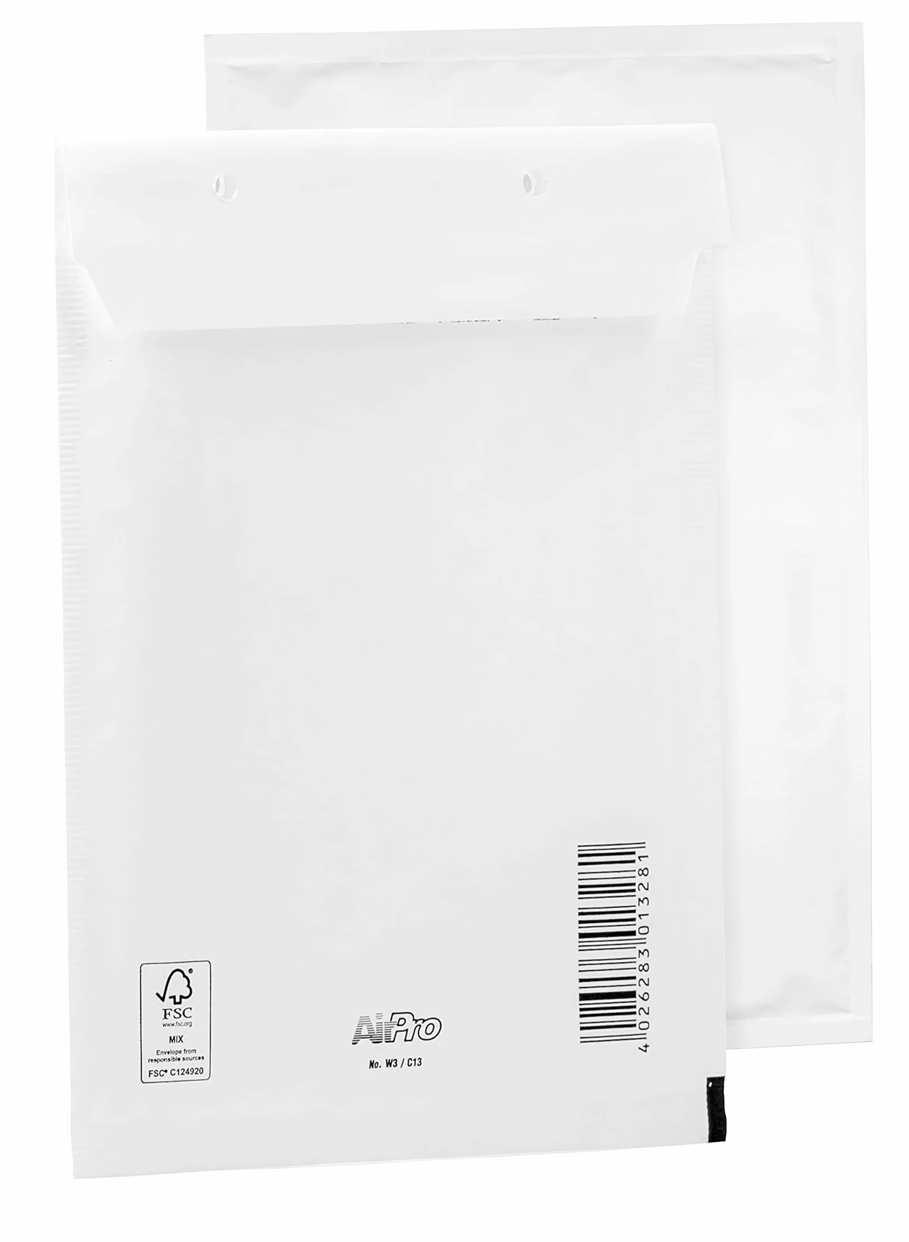 Bantex C3 sobres acolchados con burbujas 225 x 175 mm blanco cierre autoadhesivo