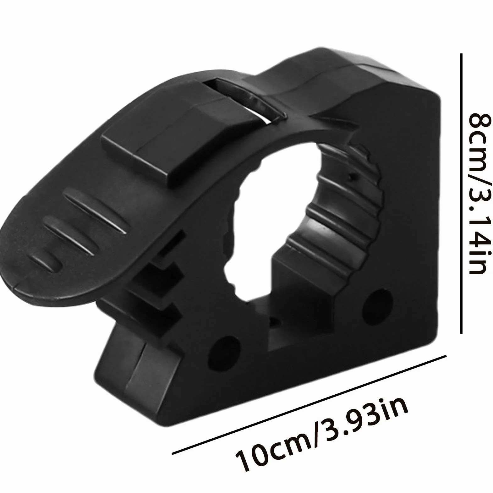 Soporte de pala para portaequipajes, portahachas - 2 soportes de montaje de abrazadera de goma de liberación rápida | Soporte de abrazadera ATV UTV para mangos de herramientas de 1,2 a 1,6 pulgadas de