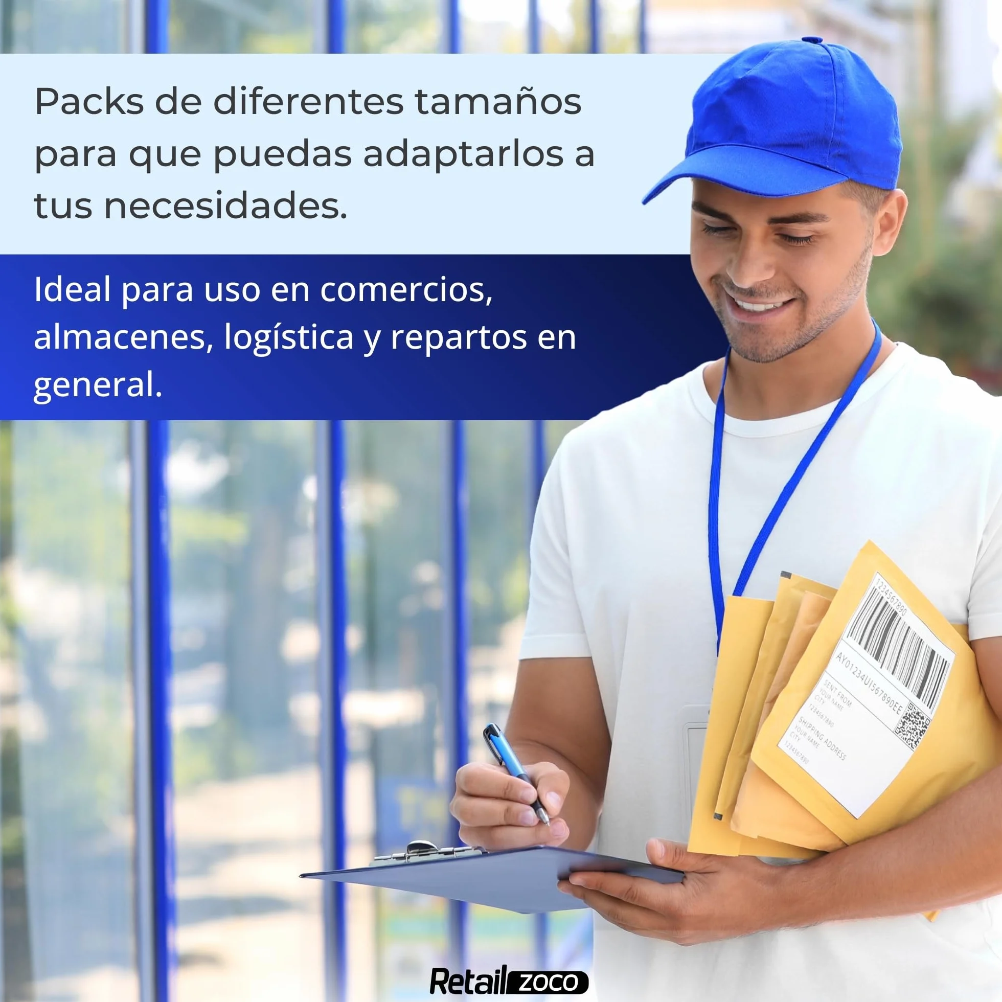 Sobres Acolchados de Burbujas Kraft 270x360mm Cierre Autoadhesivo Pack 10