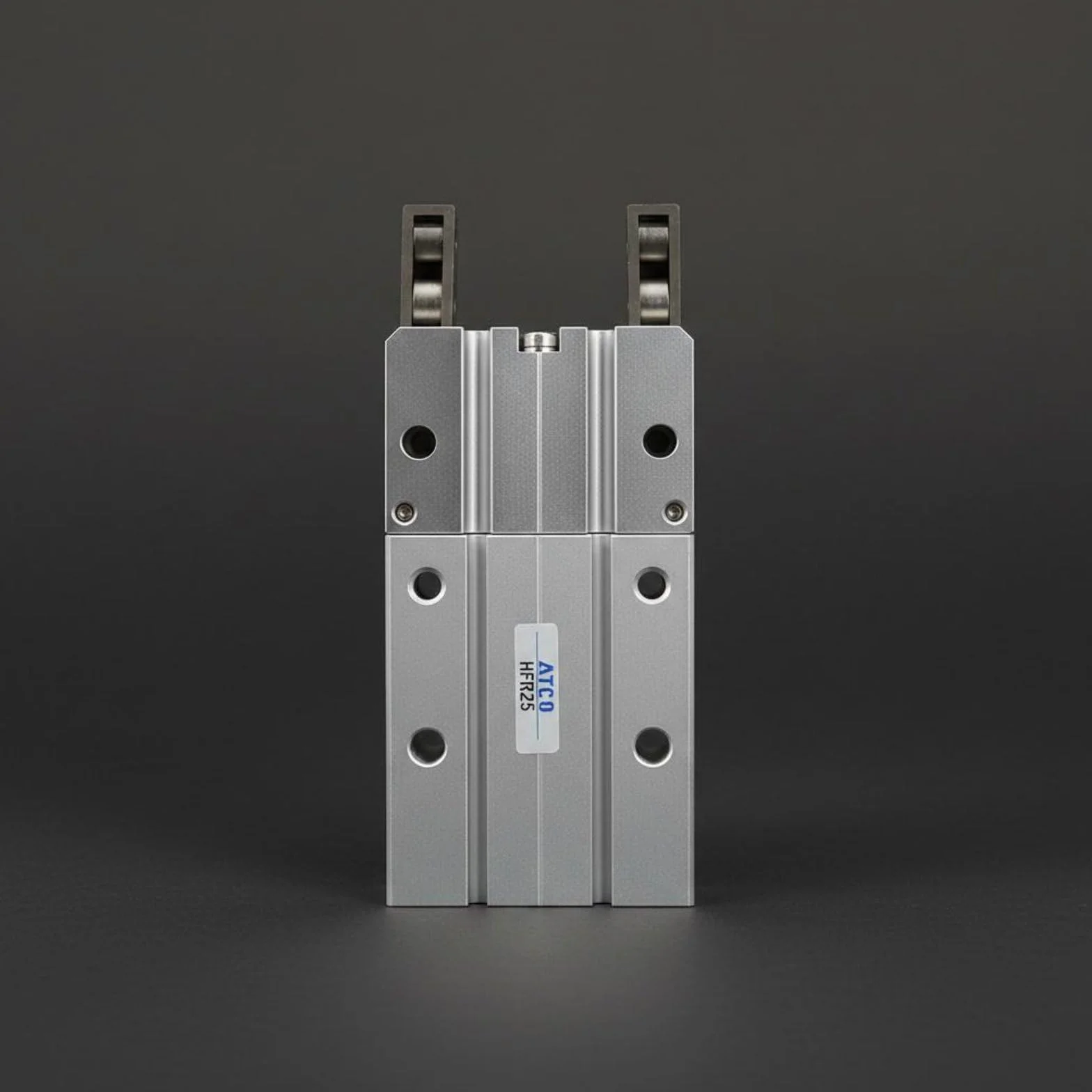 Pinza Neumática MHY2 Pinza Cilindro Garra Apertura Amplia de Doble Acción con Aleación de Aluminio y Preparación para Adecuada para Ensamblaje, HFR25