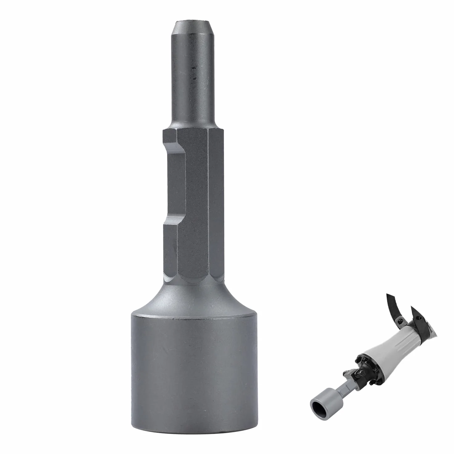 TOPWAY 65A Jack Martillo Star Picket Post Driver Cincel Poco 50x70x220 mm, para Demolición Jackhammer Interruptor 121144