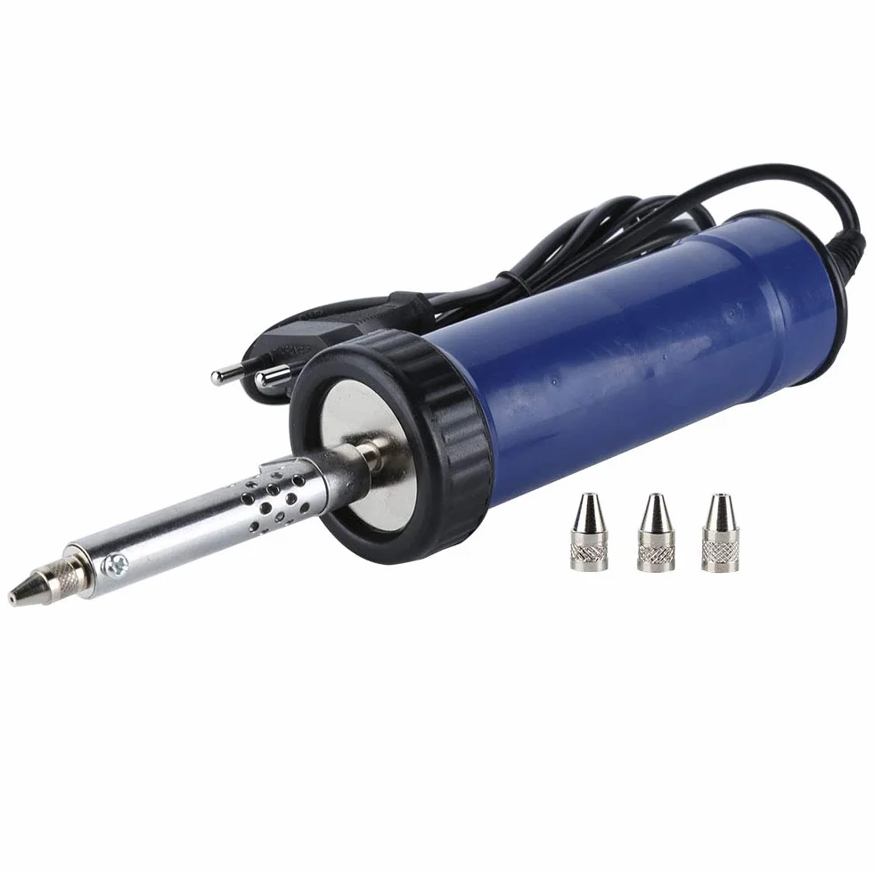 Bomba Desoldadora Eléctrica BBT-580, Pistola de Hierro, Ventosa de Soldadura, Herramientas de Estaño de Succión Automática, Enchufe Europeo de 250 V