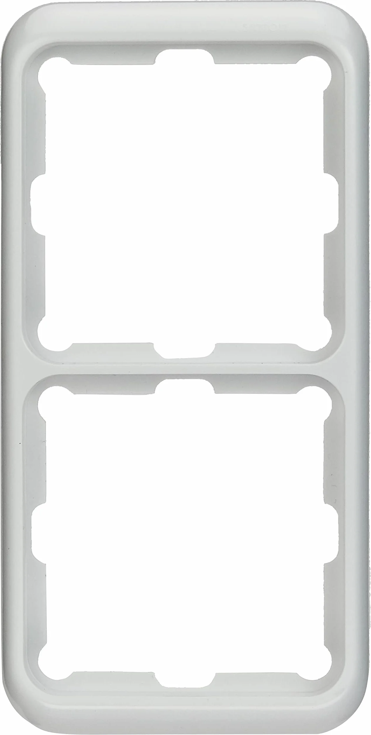 Simon 75620-30 placa de pared y cubierta de interruptor Blanco