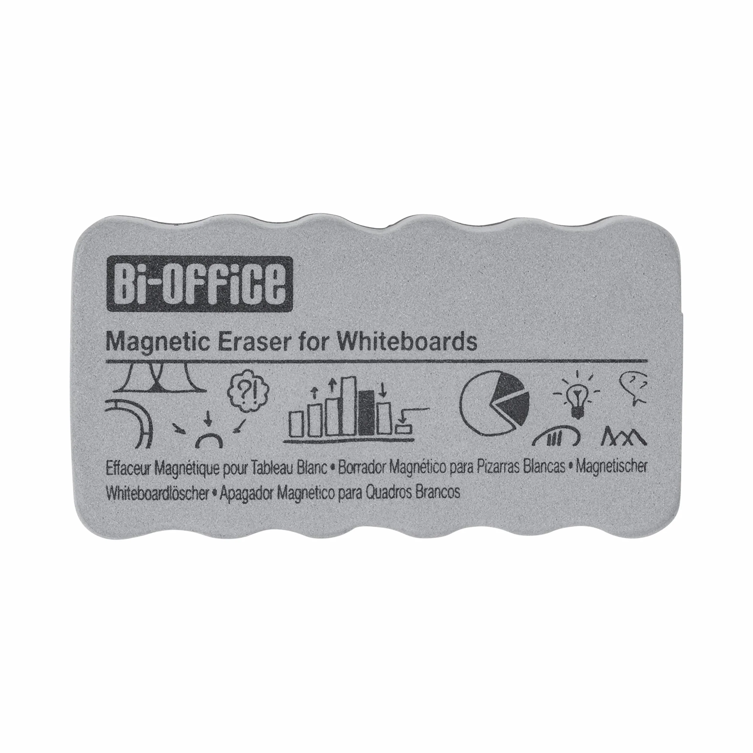 Bi-Office AA0105 Borrador magnético ligero para pizarra blanca