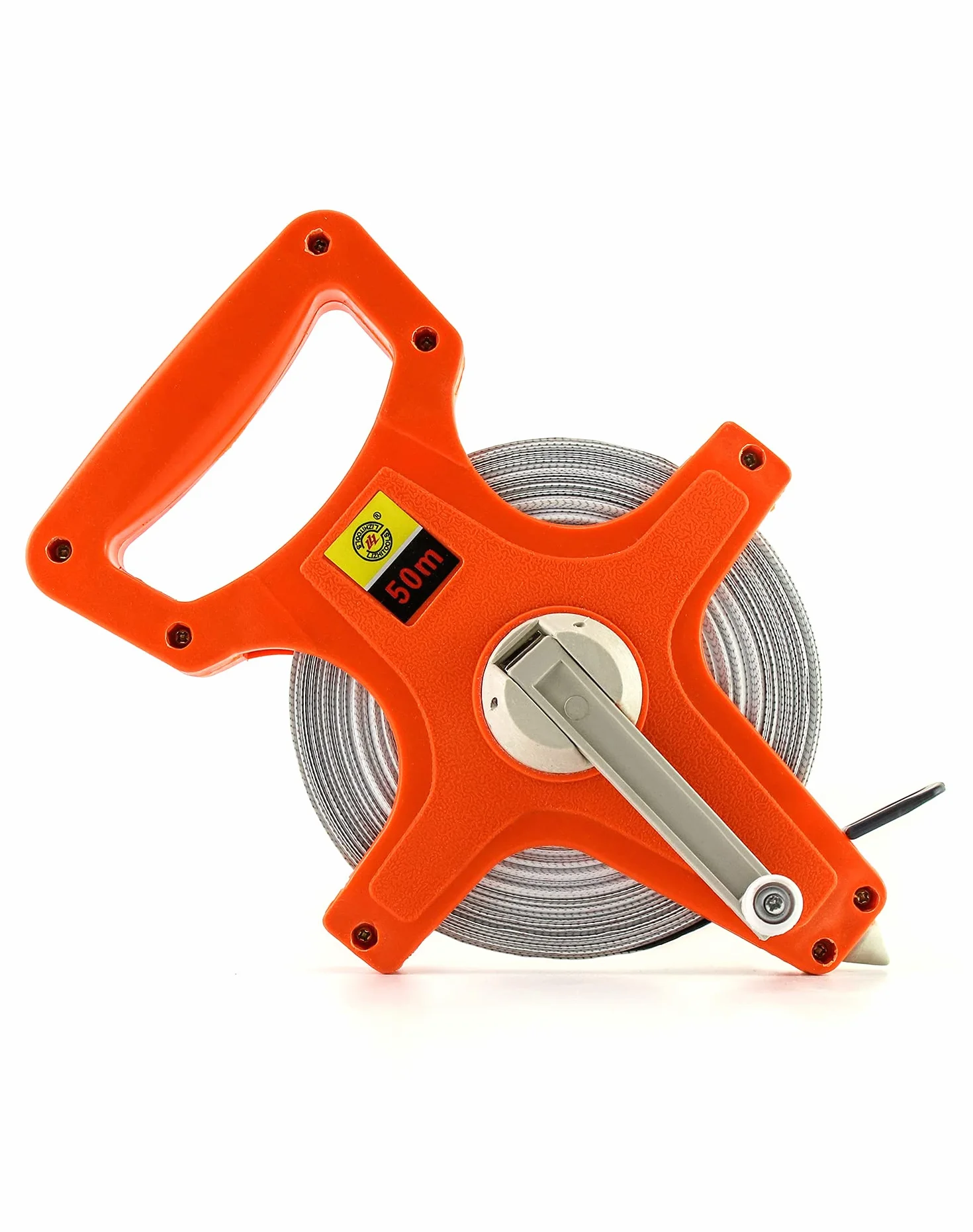 QWORK Cinta métrica de fibra de vidrio 50M 165FT Ancho 12.5mm
