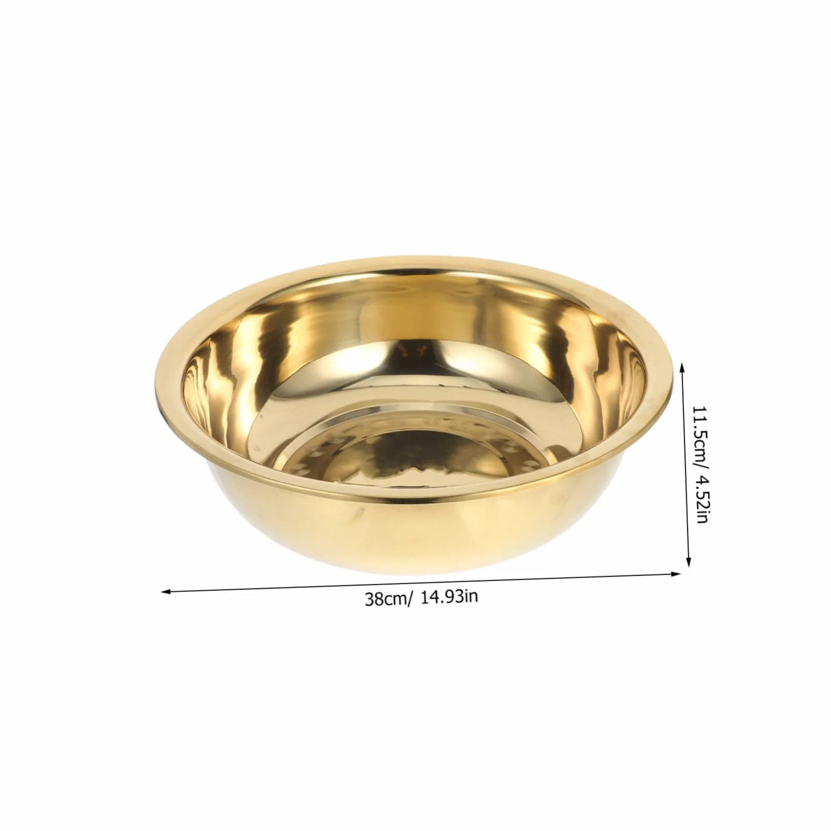 OUNONA Lavabo de Acero Inoxidable Engrosado Tamaño Mediano Diseño Ergonómico Resistente al Desgaste para Remojar Pies Lavar Ropa Verduras y Uso Doméstico