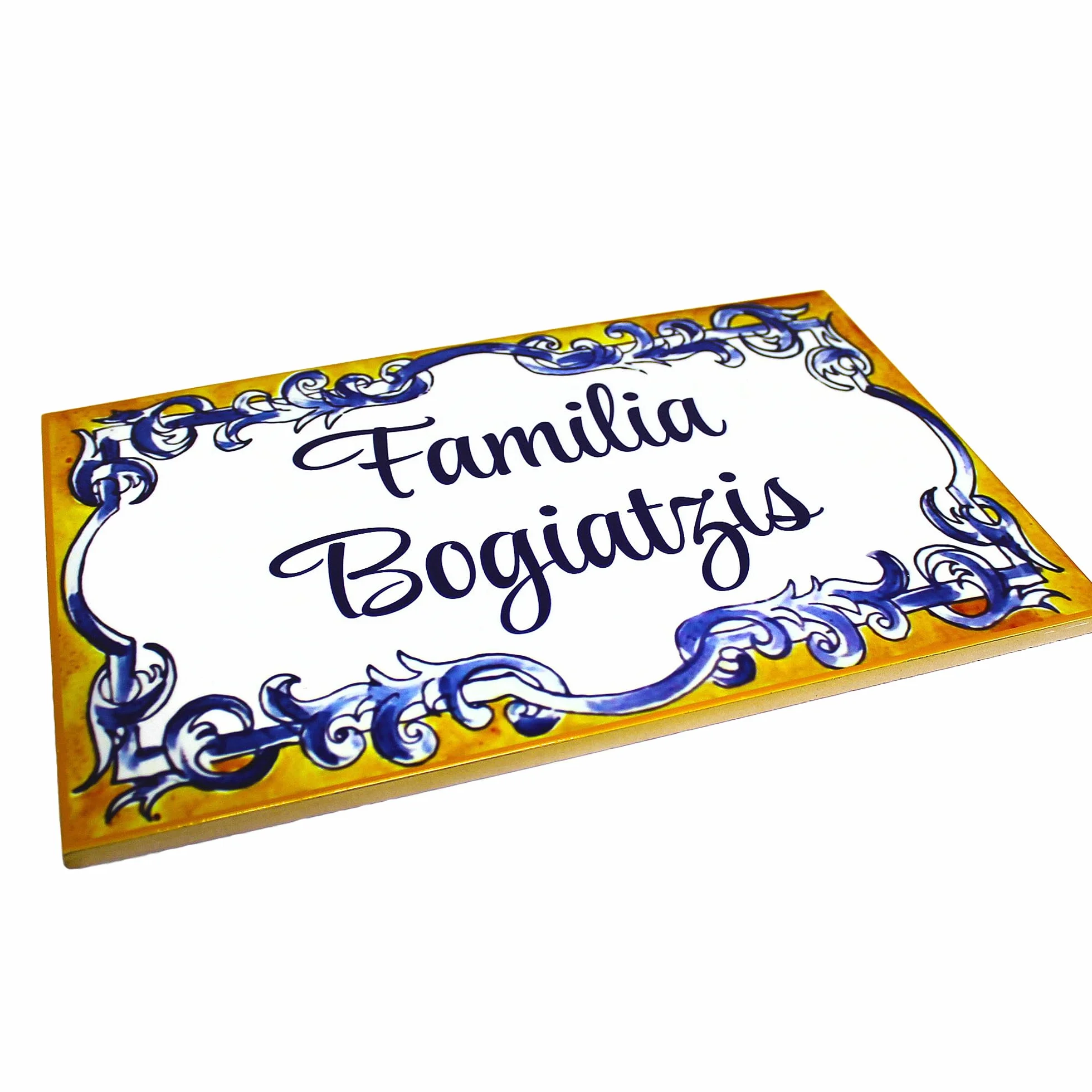 Azulejo rectangular 20x30cm personalizado con tu foto o texto | Azulejo decorativo | Crea tu propio azulejo o baldosa de cerámica