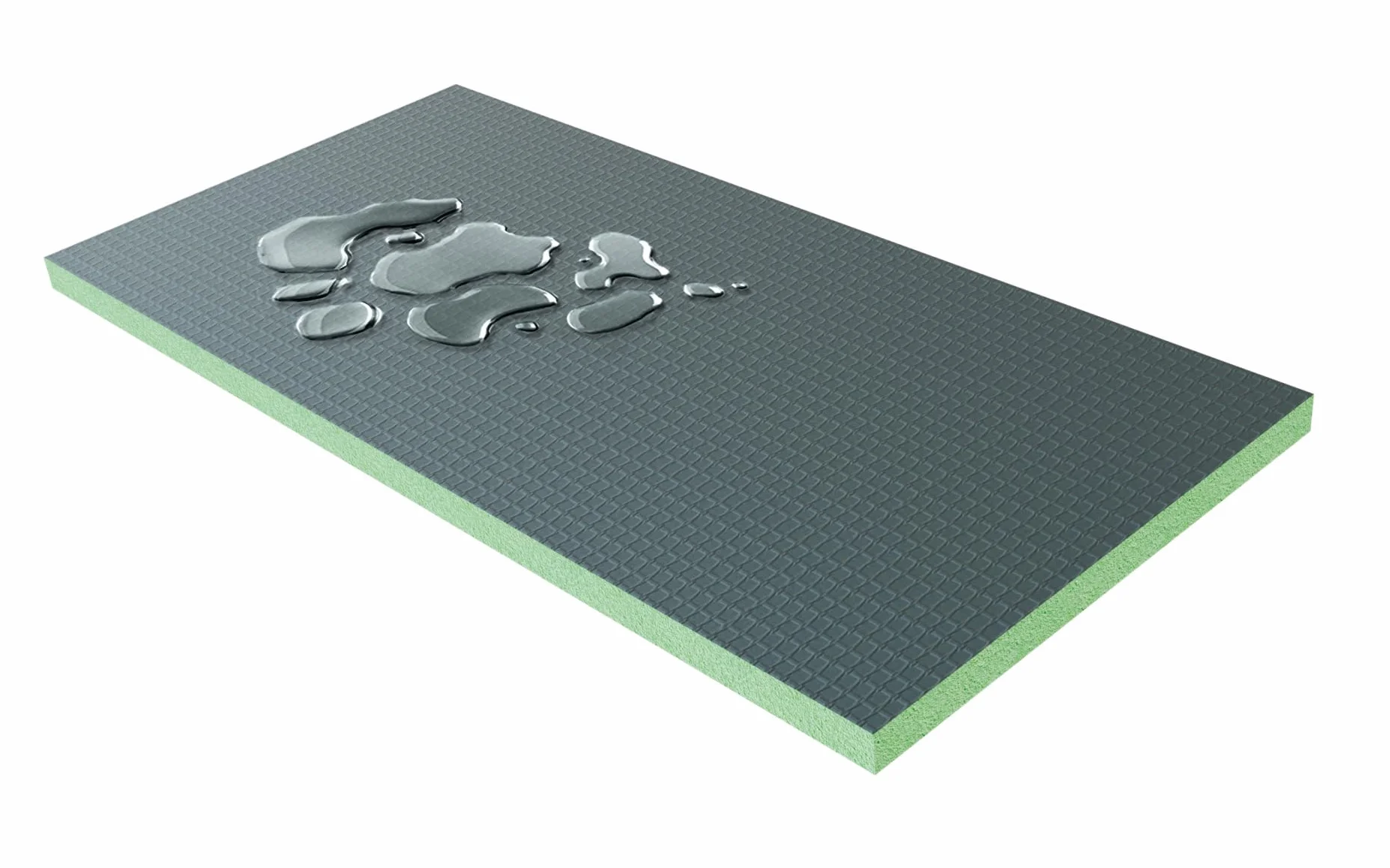 AICA Tablero de respaldo de azulejos de XPS, Tablero de aislamiento impermeable, Panel de construcción, 1250x600x40mm; 4 piezas/juego