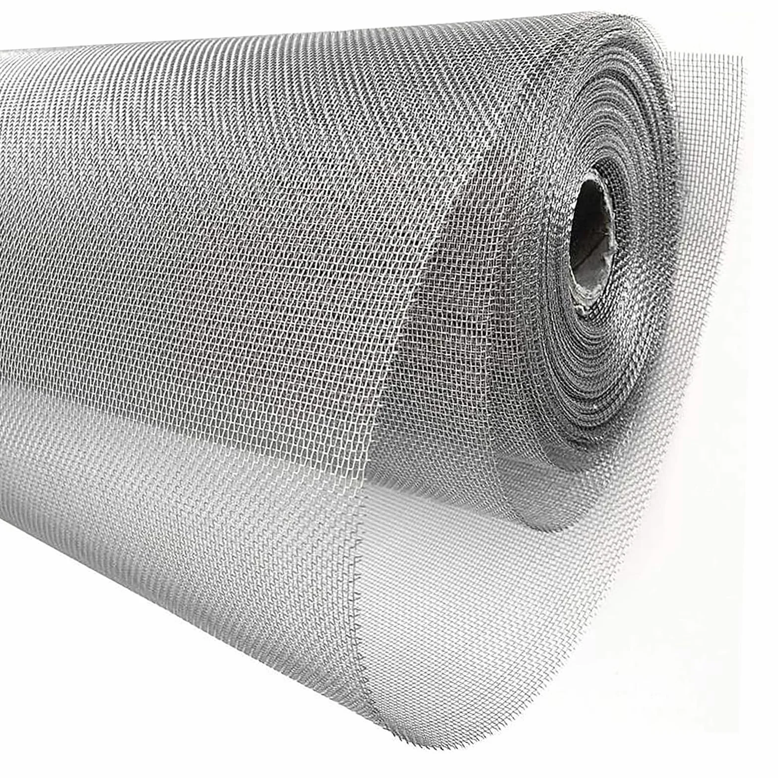 Malla de Alambre Fino de Acero Inoxidable 304, 40 Mesh, a Prueba de Roedores, Metal, Ventilación para Hogar, Jardín, Filtro 40 x 200 cm