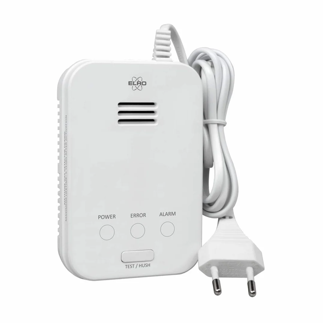ELRO FG4000P Detector de Gas Natural (metano) - 230V - Blanco