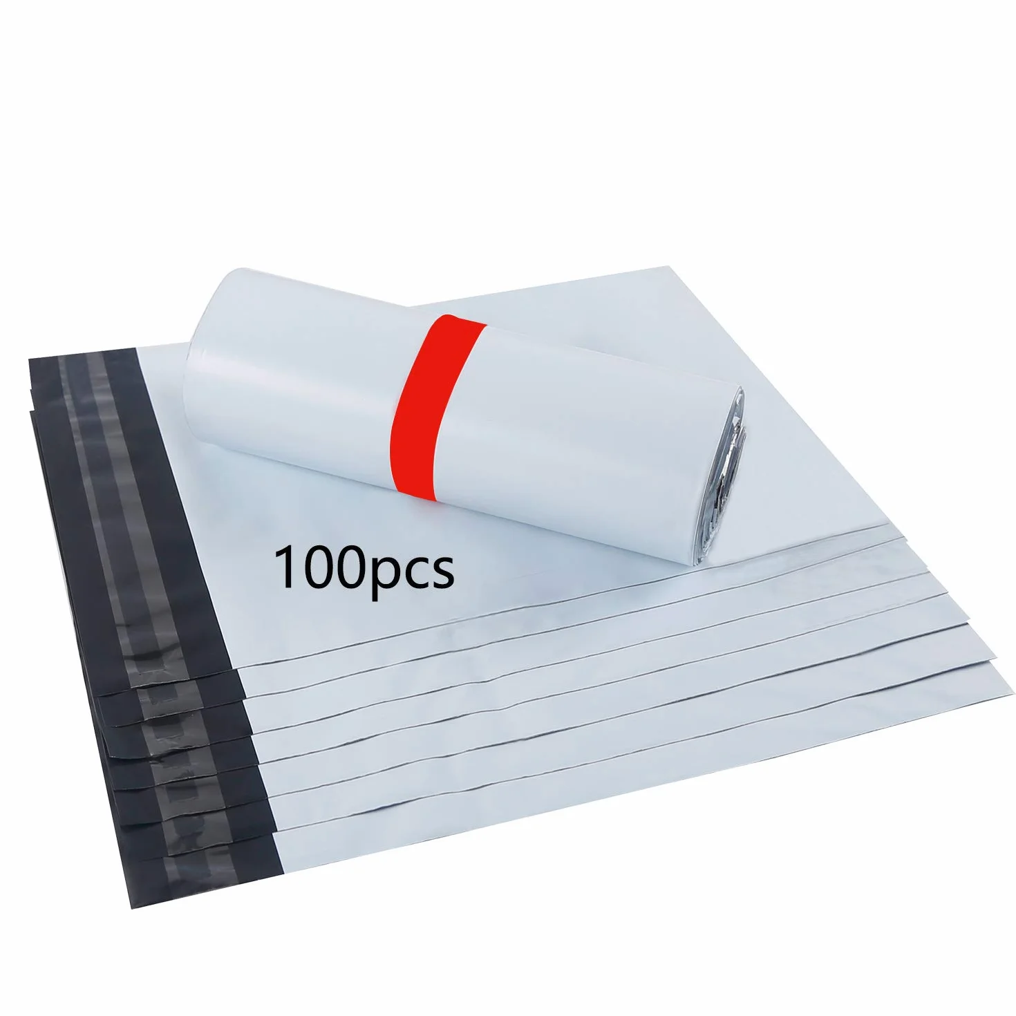 Bolsas para Envíos Paquetes 30x42cm Autoadhesivas Opacas Resistentes Blanco 100pcs