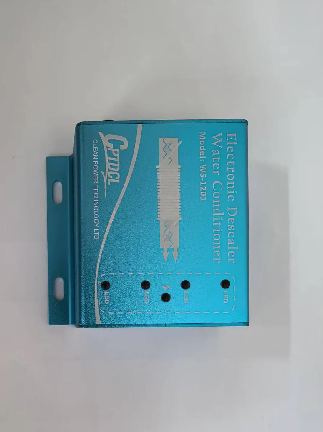 Sistema Descalcificador Electrónico de Agua sin Sal, Acondicionador para Agua Dura, Reduce Incrustaciones, para Todo Tipo de Mangueras Hidráulicas,9V,Dureza del agua: 10-12.5GPG (azul)