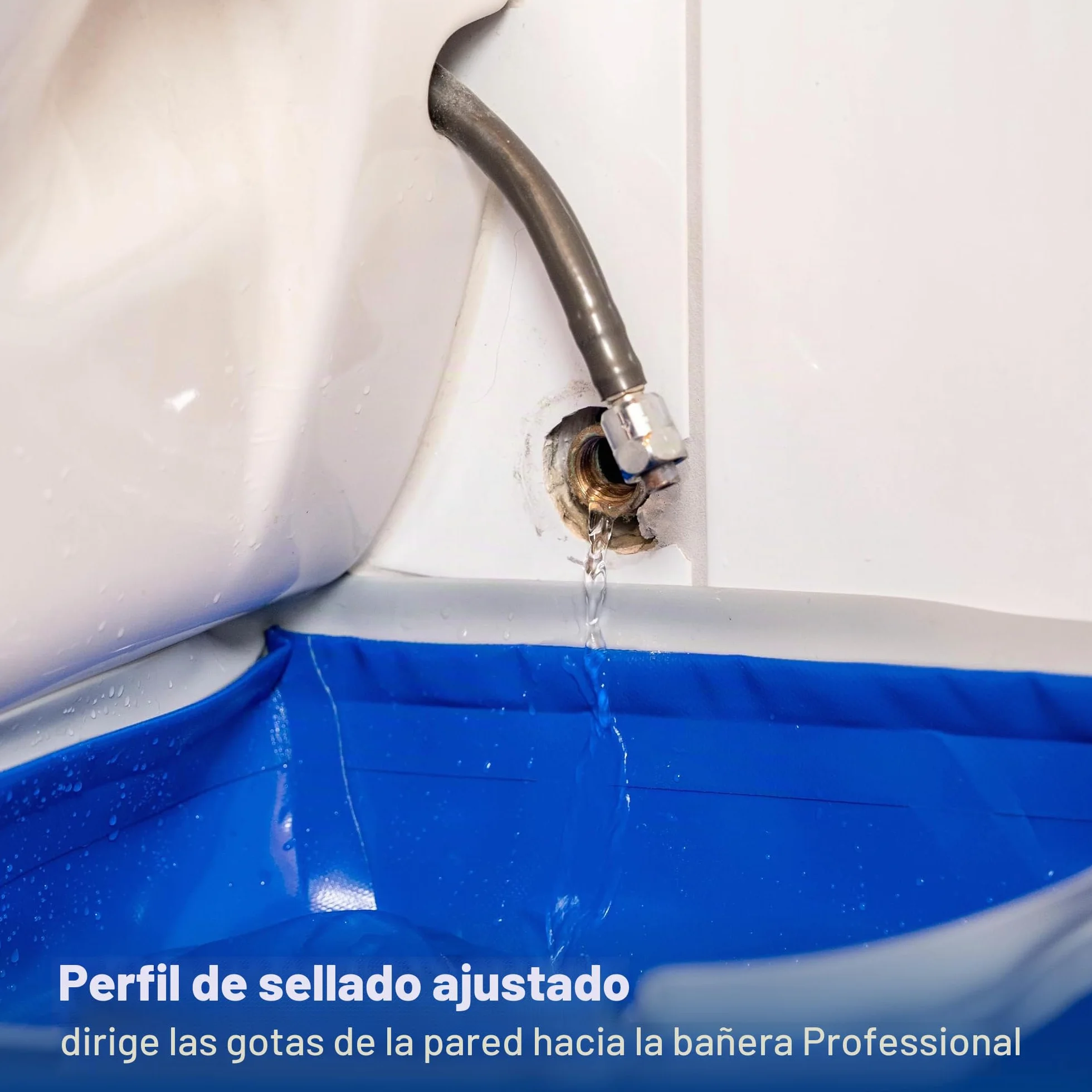 DERBLAUE® Bañera profesional – Bandeja recogedora para trabajar con H20 e HYD