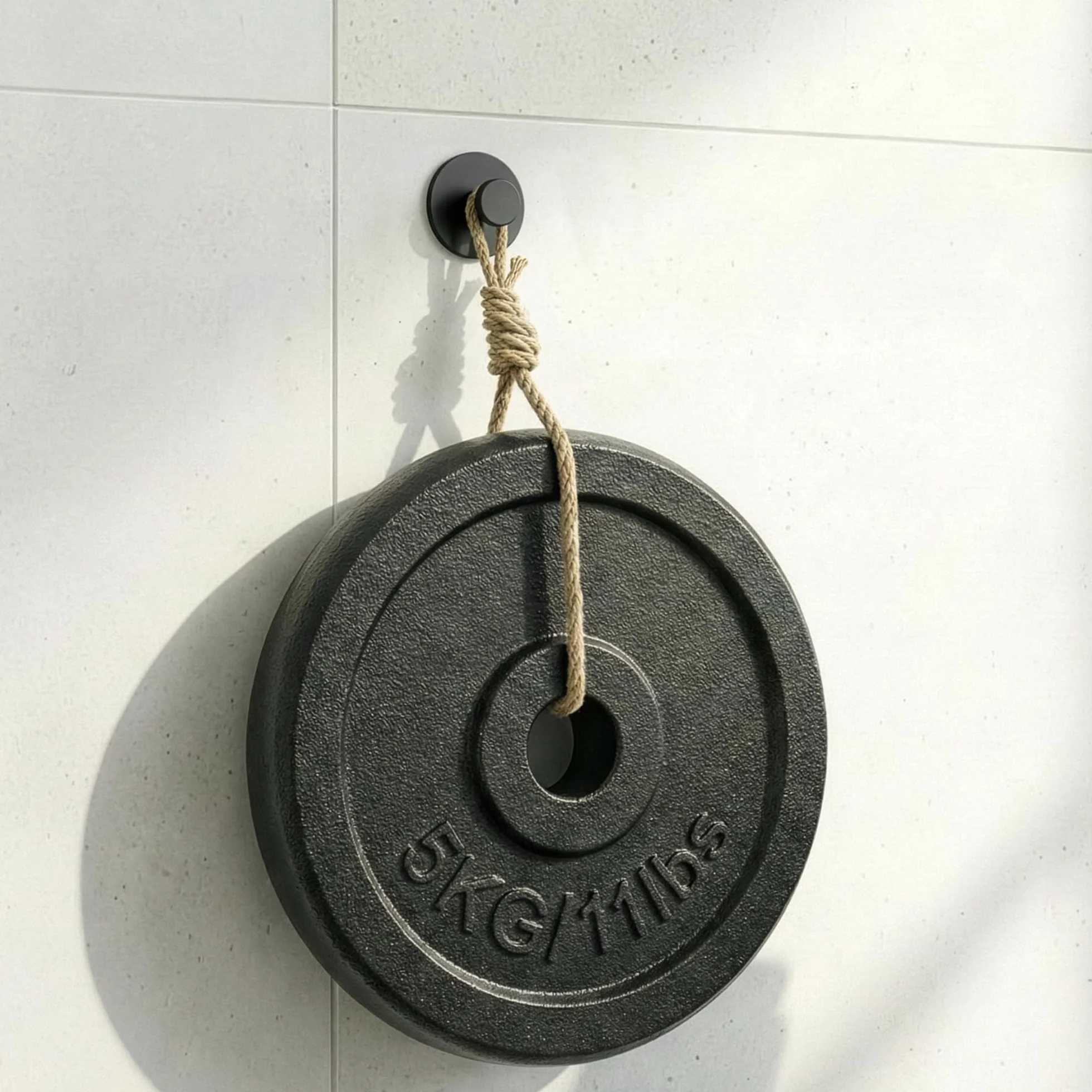 Minismus Ganchos Adhesivos para Pared, Colgadores Adhesivos Resistentes sin Taladro, Colgador Toalla Baño Cocina y Entrada, Ganchos para Colgar con Pomo Redondo, Acero Inoxidable Negro, 6 Unidades