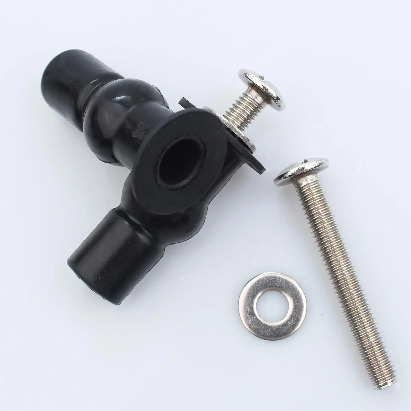 Tornillos Tapa WC Universal Nailon Fijación Bisagra Asiento Inodoro 2 Piezas