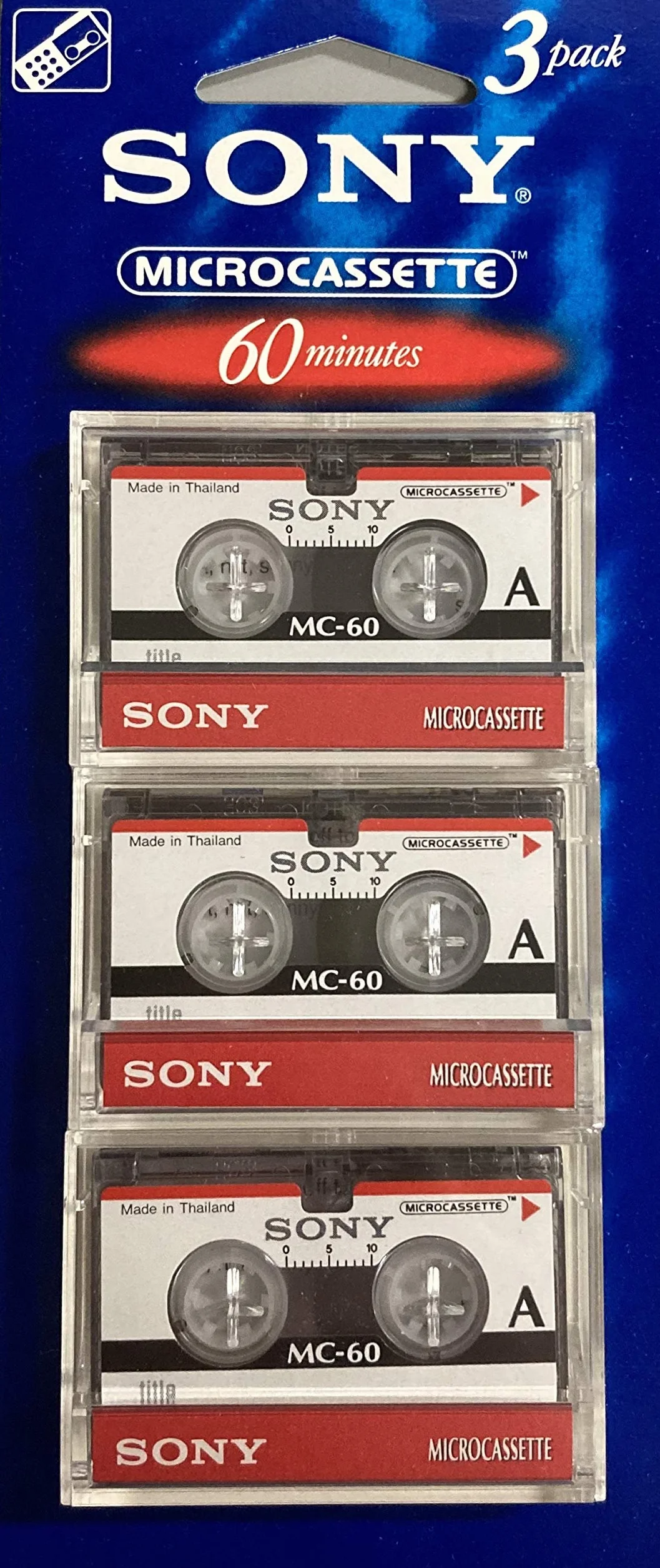 Mc-60 Microcasetes 3 Unidades
