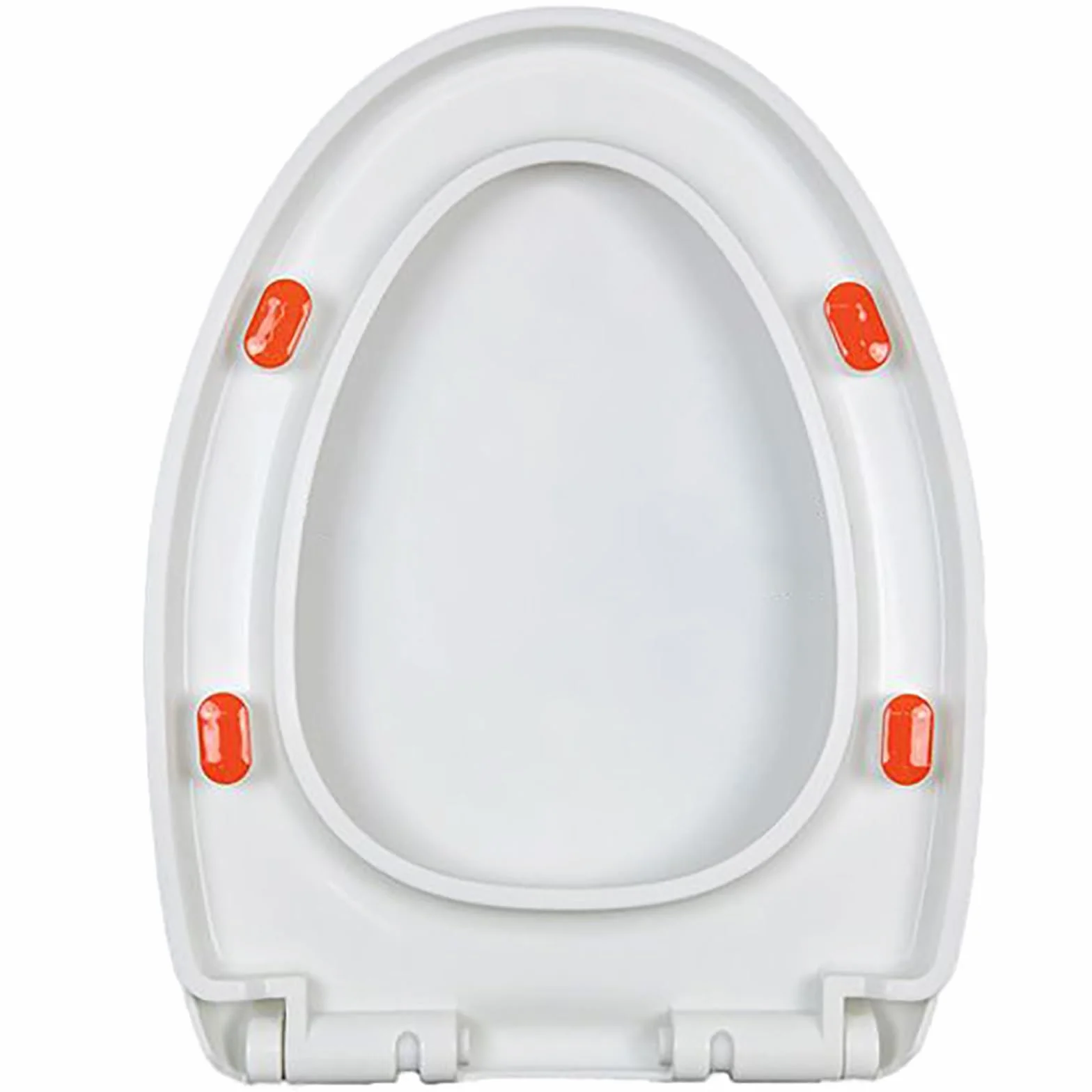 Asiento de inodoro compacto en forma de V con tapa, fácil instalación y extracción, perfecto para baños pequeños, accesorio de baño duradero y elegante