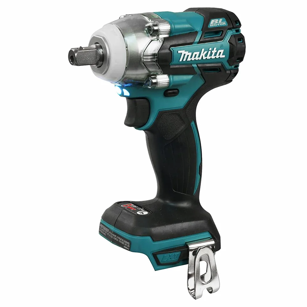 Makita DTW285Z 2800RPM 18V Ión de litio Azul - Atornillador de impacto (18 V, Ión de litio, 79 mm, 147 mm, 249 mm, 1,7 kg)