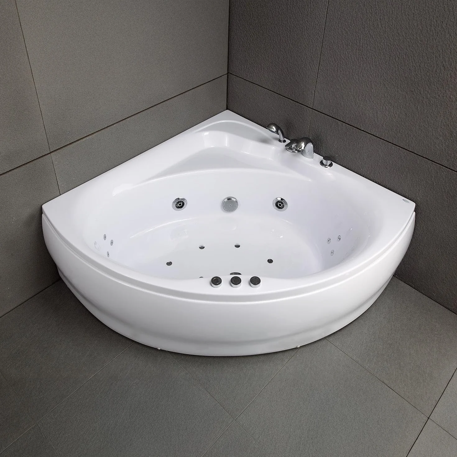 SPALINA Maldives Jets - Bañera de hidromasaje Clásica L. 135 x l. 135 cm