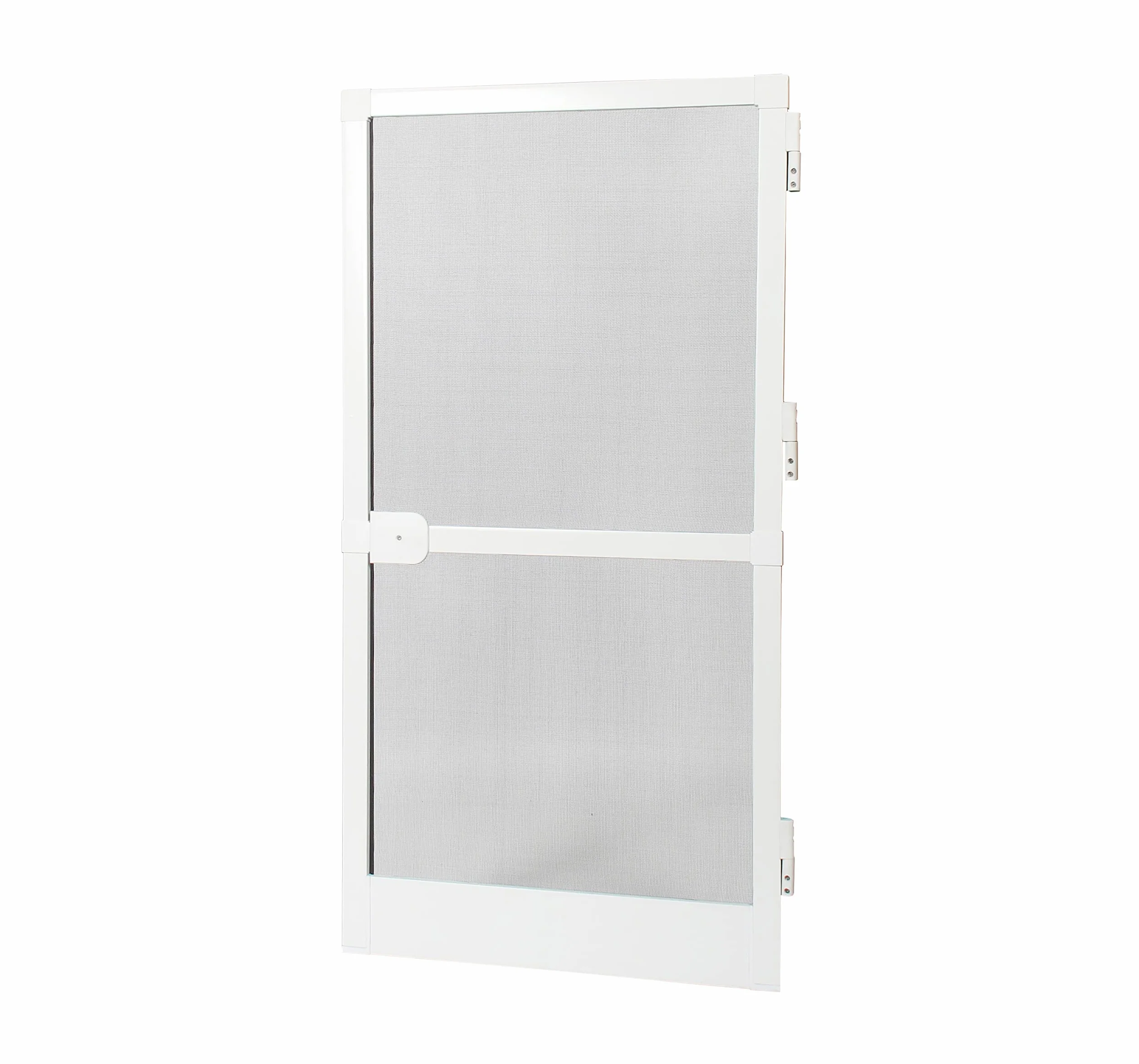 Mosquitera con puerta abatible de aluminio blanco H 2150 x L 1000 mm