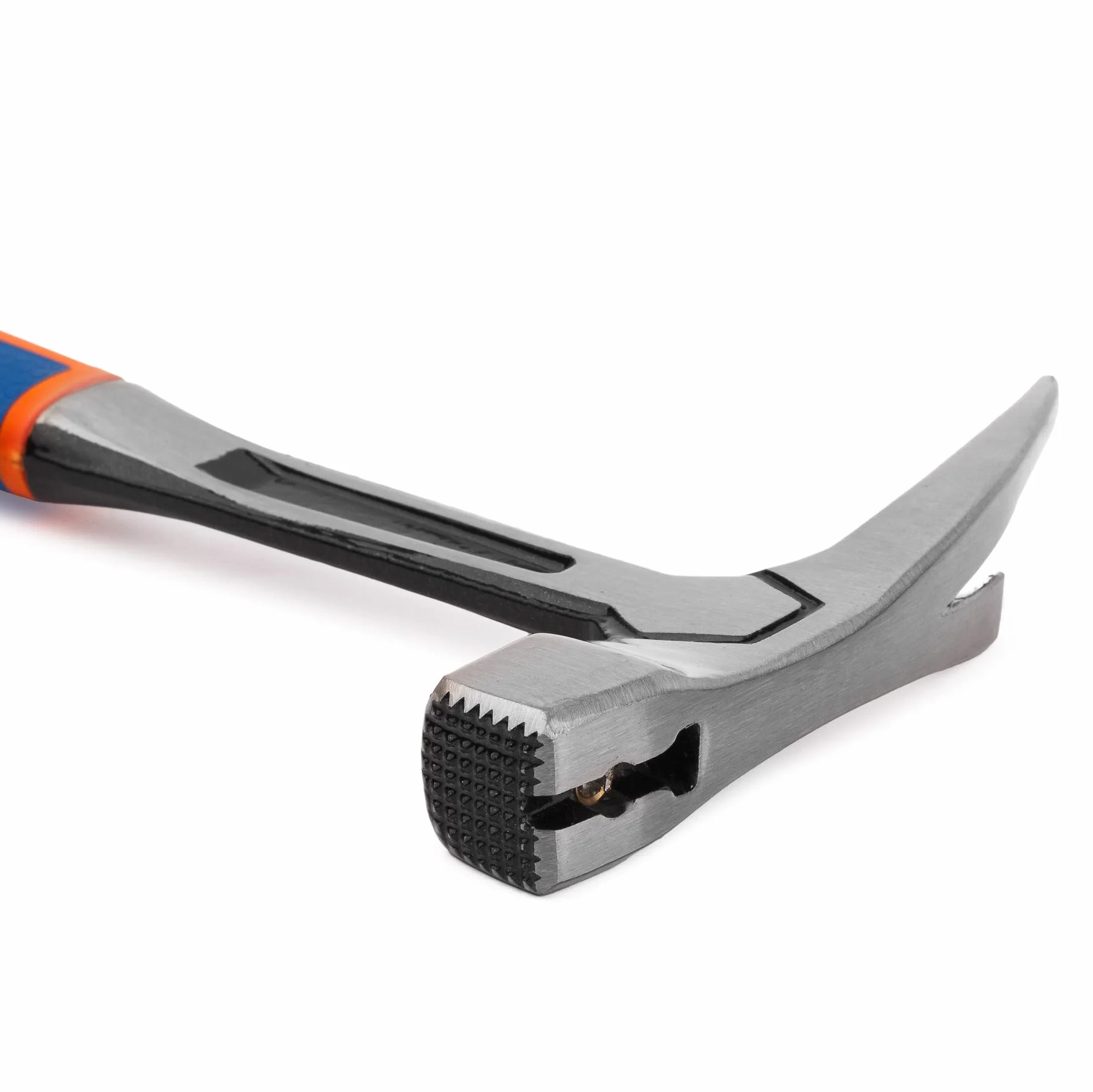 Mivos Martillo de carpintero de 600 g de peso de la cabeza – acero forjado – Martillo de garra con mango antivibración – Martillo de carpintero con soporte magnético para clavos – martillo de acero
