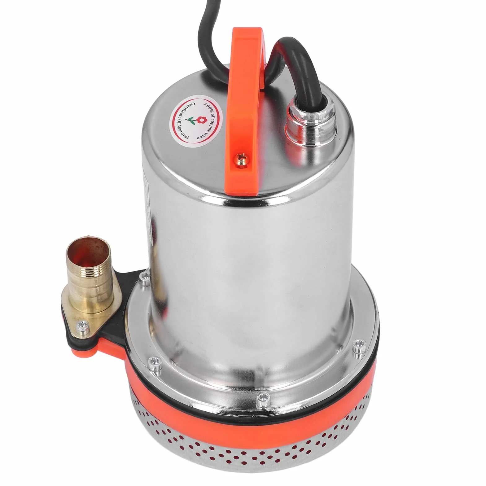 Bomba Sumergible de CC, Bomba Sumergible de 12 V CC, Bomba Sumergible de 10 M de Altura, Bomba de Refuerzo para Riego de Césped y Jardín, Bombas, Bomba de Agua
