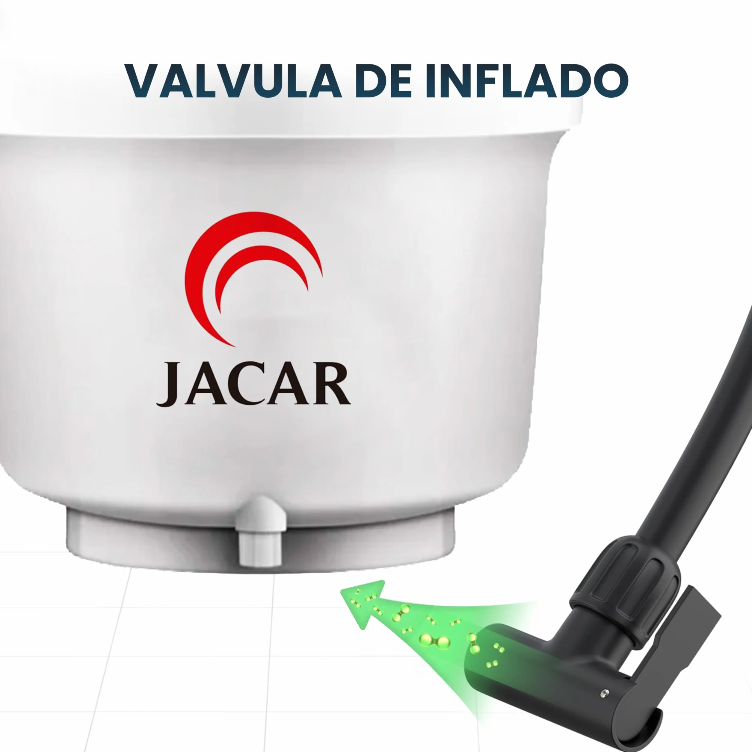 Deposito de Agua para Osmosis Inversa para Almacenamiento de 5 Litros de Agua Purificada y Filtrada Incluido Llave de Bola. Tanque de Agua para Osmosis Inverta 5 etapas Domestico JACAR