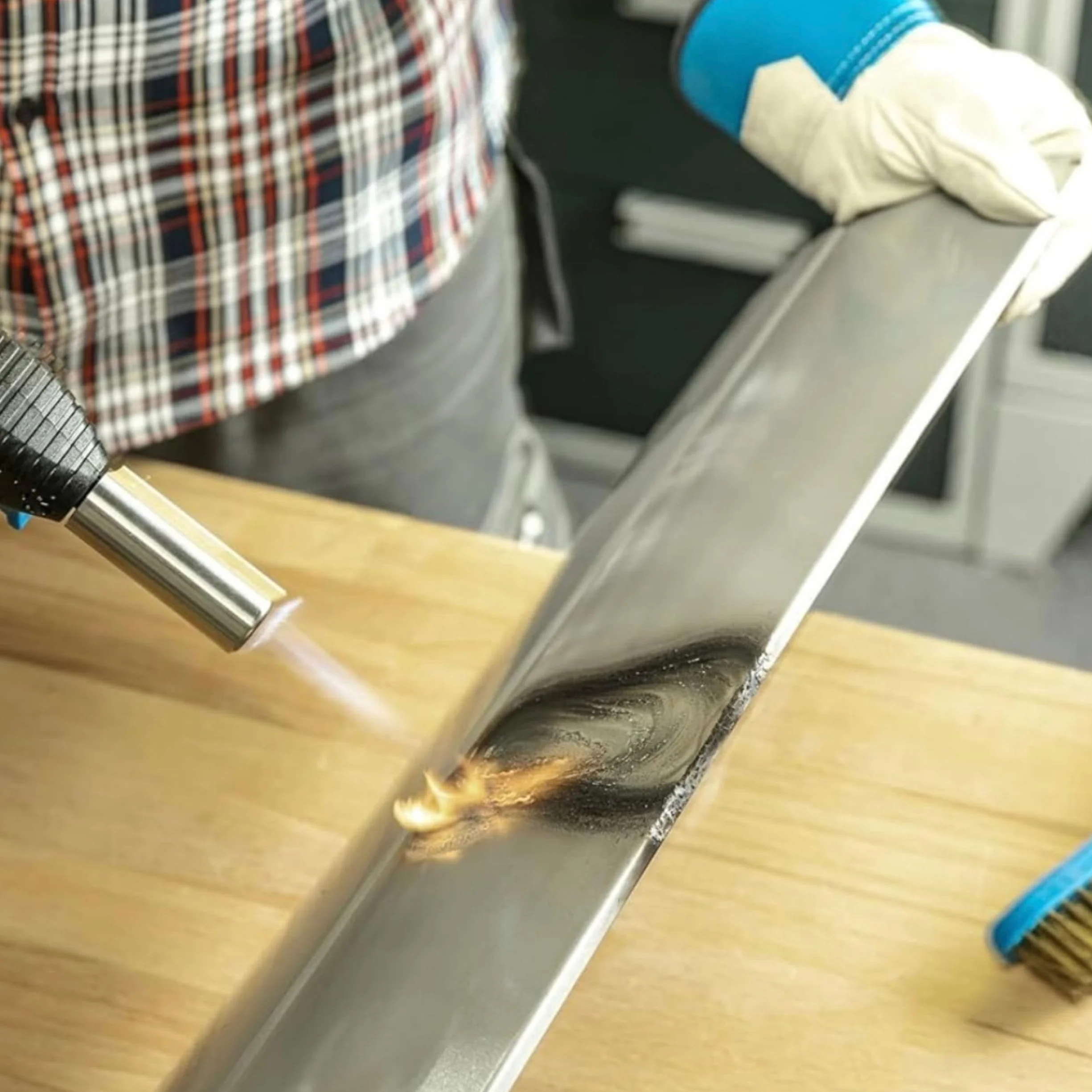 Sopletes de gas Högert Technik Encendido piezoeléctrico butano propano