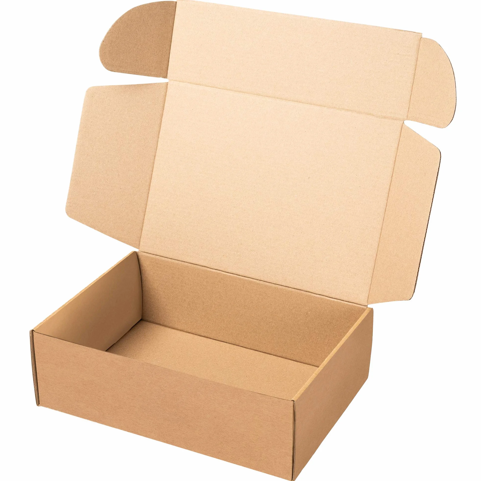 Packer PRO Pack 25 Cajas Carton Automontables Kraft Mediana 34x23,5x11cm