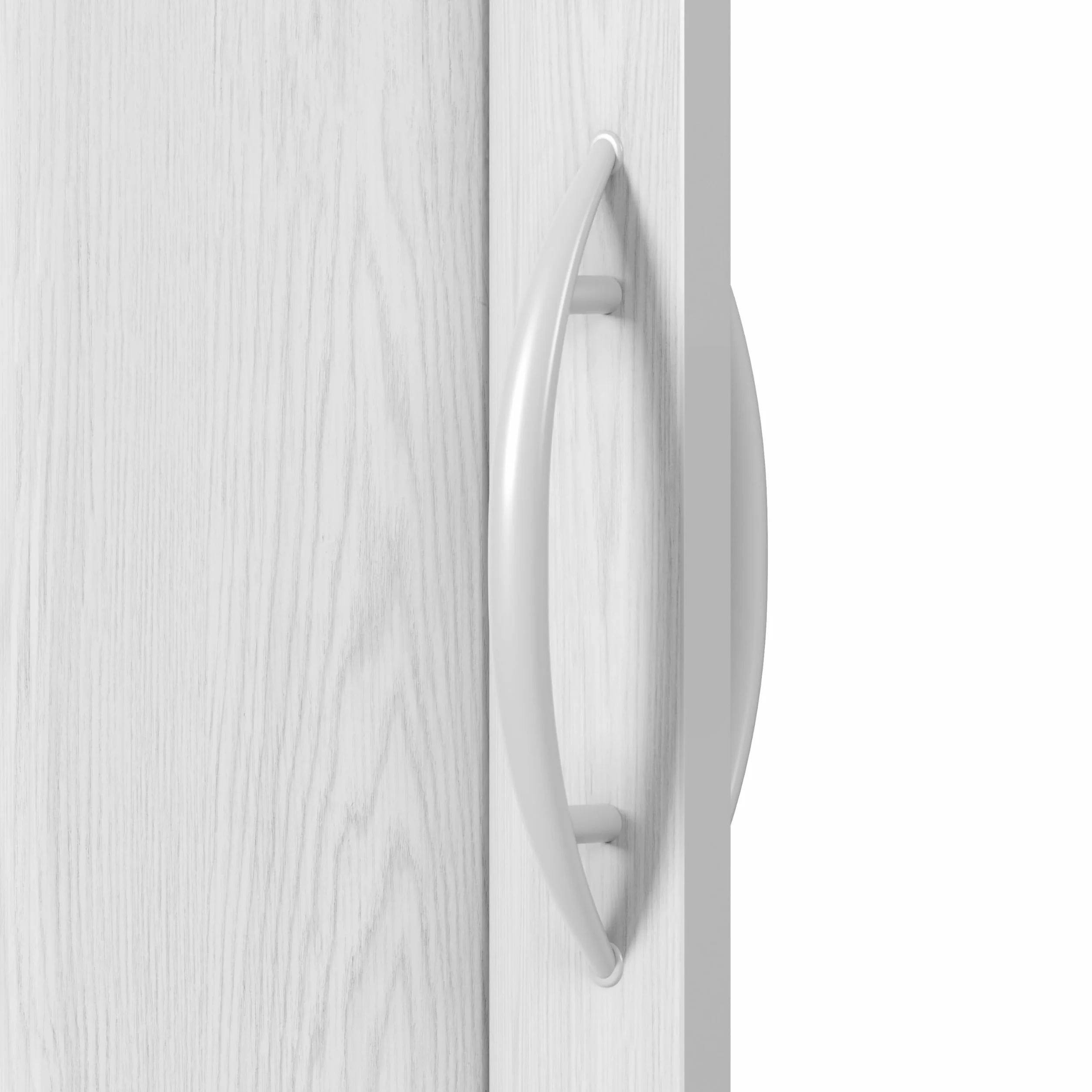 Loft Series - Puertas de acordeón plegables de doble pared de alta calidad, 48 pulgadas de ancho, color blanco