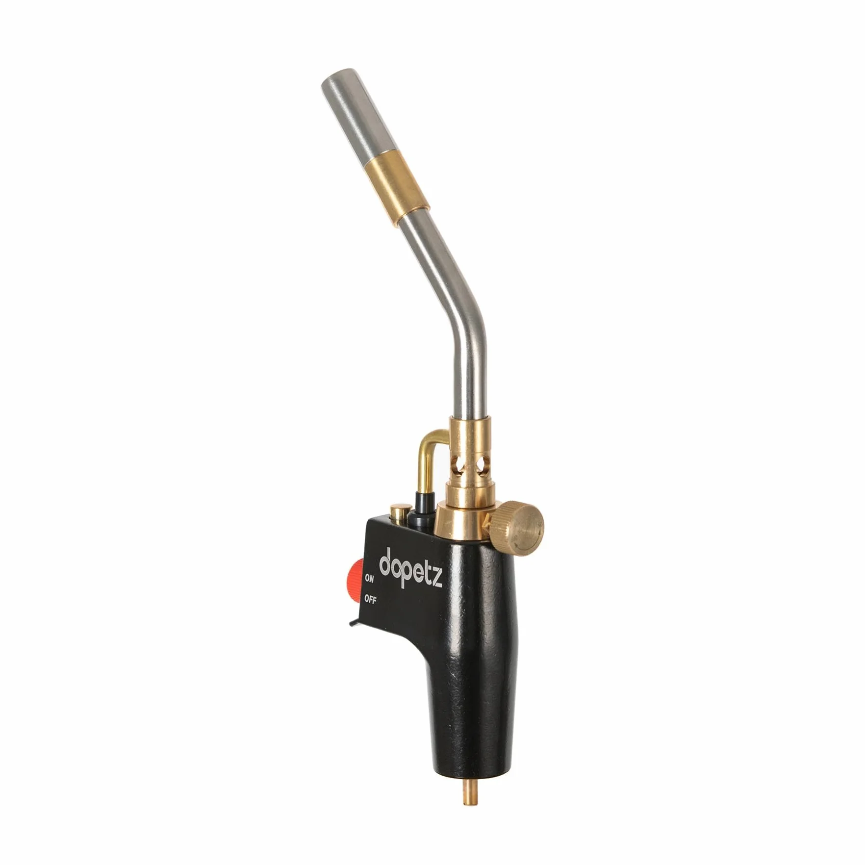 Dapetz Mapp Pro - Antorcha de gas y 2 cartuchos de gas para soldadura, soldadura fuerte, descongelación, tratamiento térmico, mecánicos, quemador de chorro, cilindro, cartucho de botella amarillo
