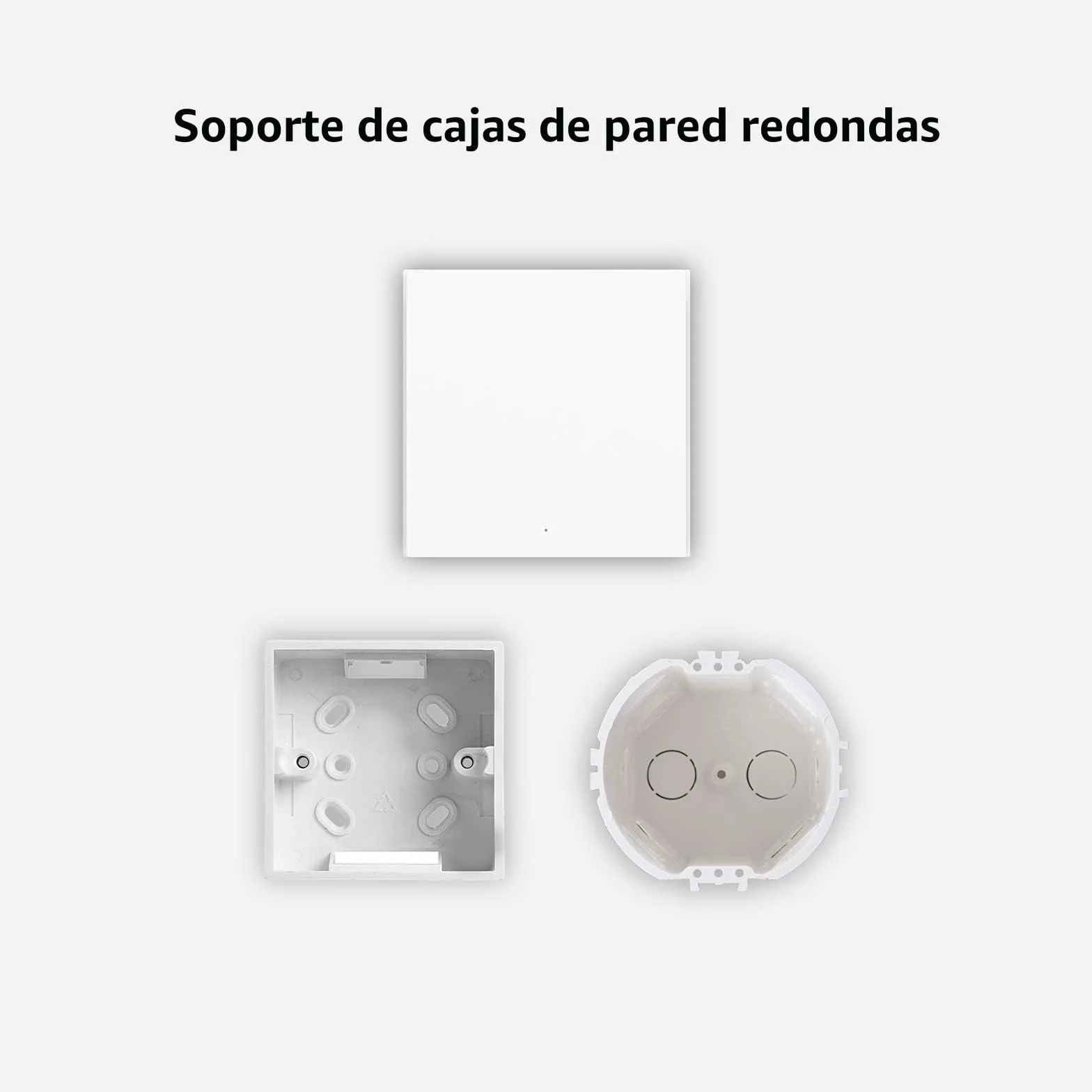 Aqara Interruptor remoto multifunción con conductor neutro ZIgBee Smart Home, compatible con HomeKit, Alexa, Google Assistant estándar europeo, fácil montaje, color blanco