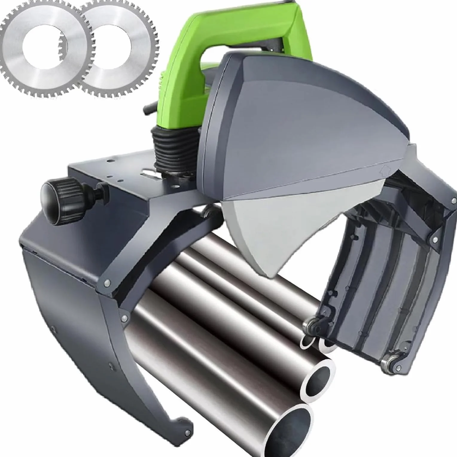 Cortador de tubos eléctrico de mano, máquina de corte de tubos de 15-400 mm para acero, Pl