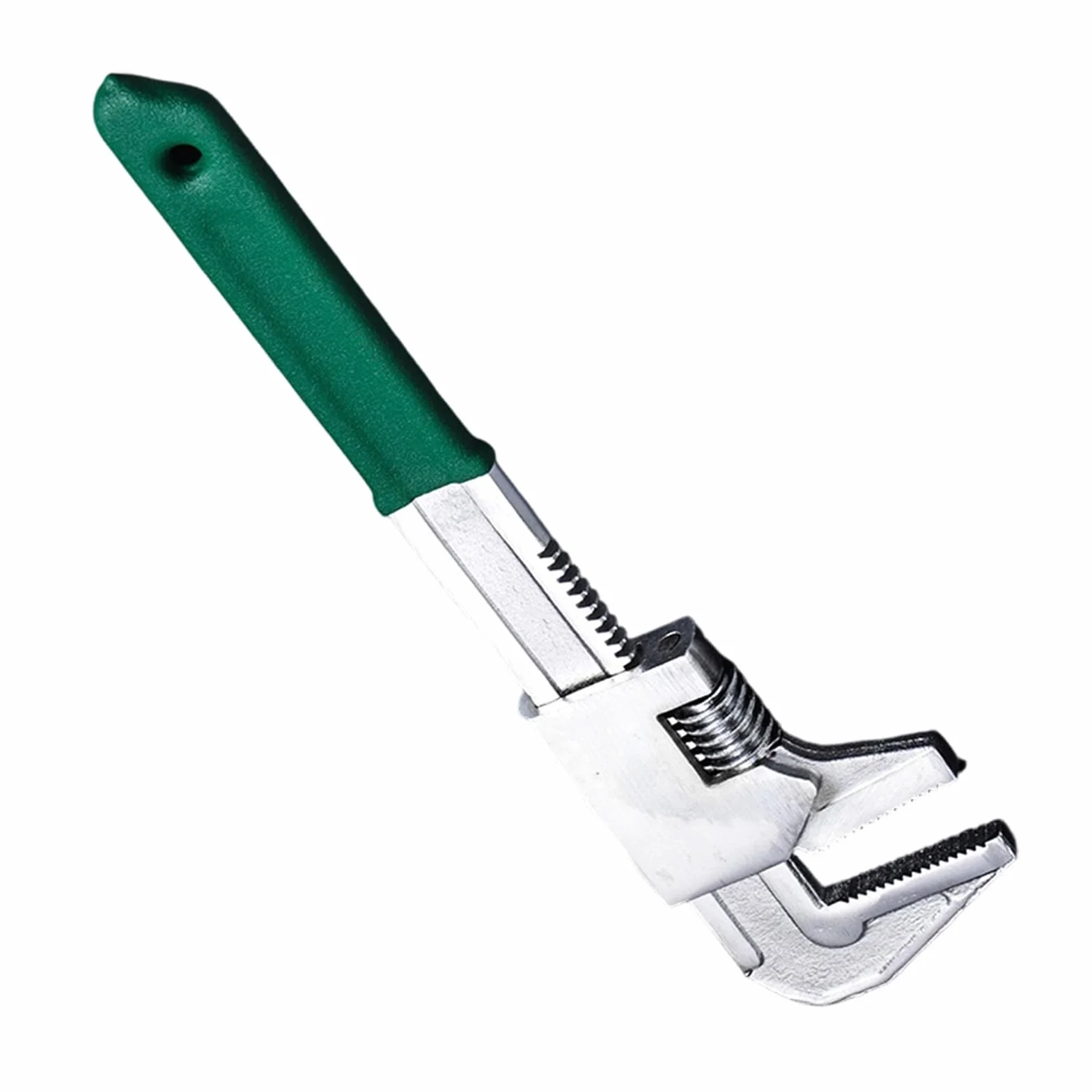 Llave ajustable tipo F de 9 pulgadas, apertura de mandíbula ancha para reparación de automóviles y fontanería, llave inglesa ajustable