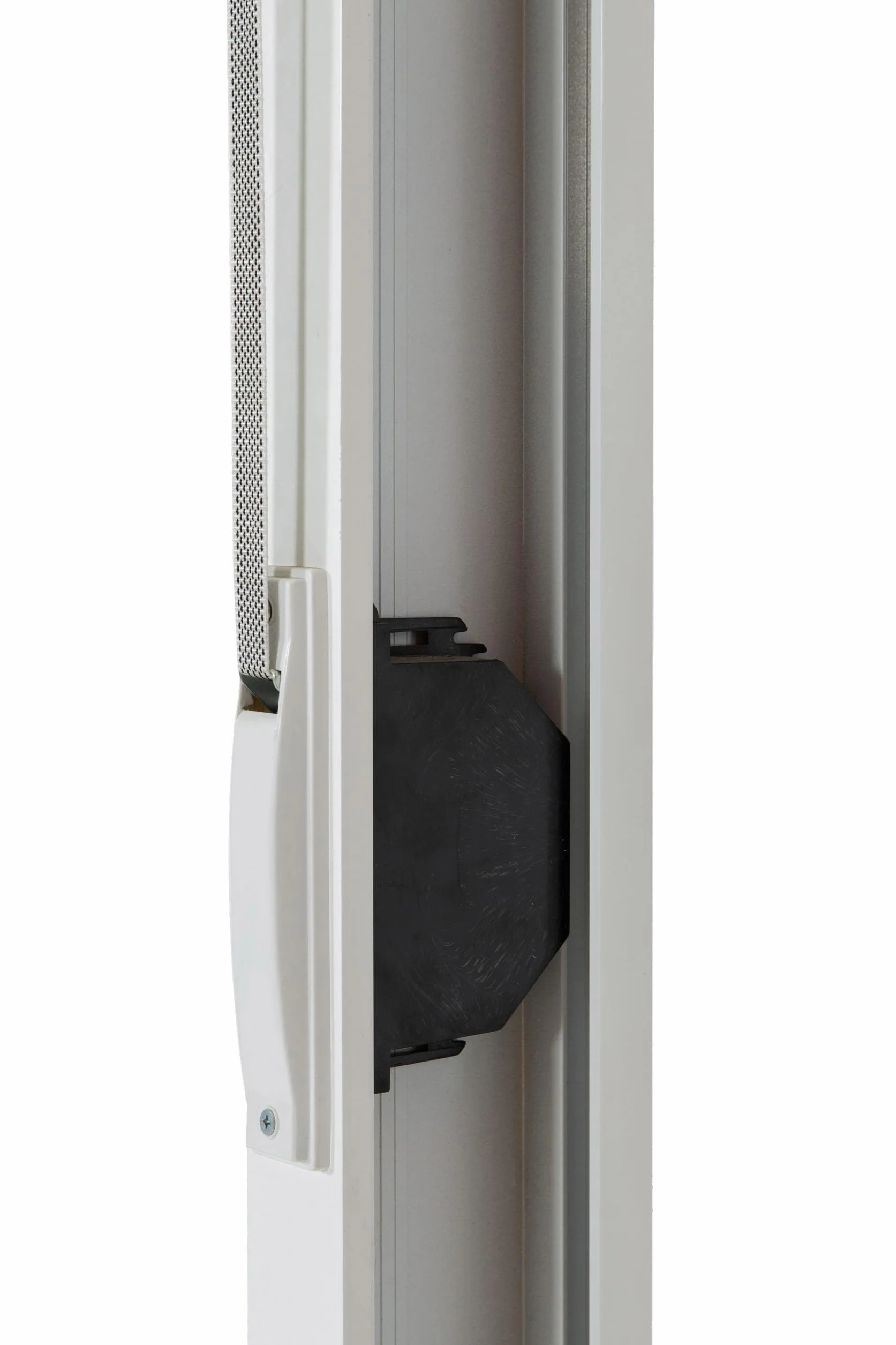 Ventanastock Balconera Aluminio Corredera Con Persiana (PVC) 1400×2185 2 hojas (marco y cajón persiana en kit)