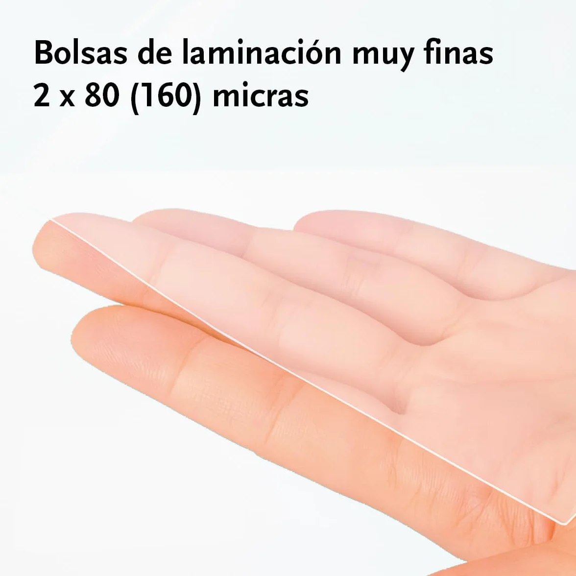 Albyco Fundas Plastificar A4 216x303 mm 160 Micras 100 Piezas Brillante Transparente