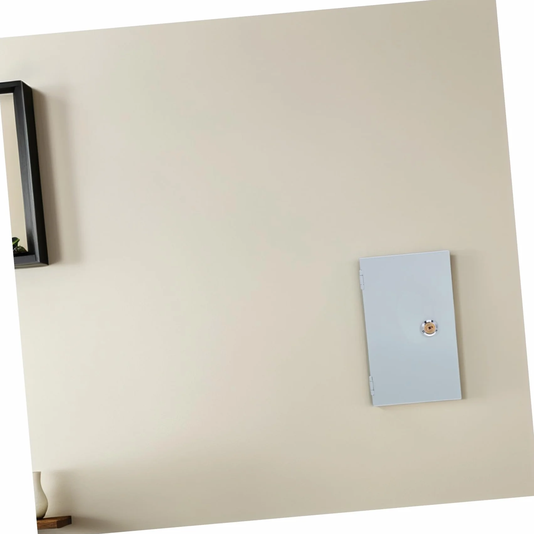 PLAFOPE Caja de Enchufe con Llave Caja Eléctrica de Pared Tipo Cerradura para Carga de Vehículos Eléctricos Resistente la Intemperie Montaje Oculto para Seguridad Exterior