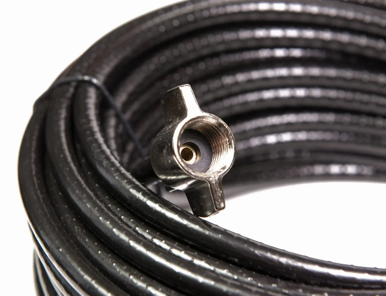 Manguera de inflado de neumáticos, cable para tractores y camiones, 18 metros, M16 para conexión de prueba