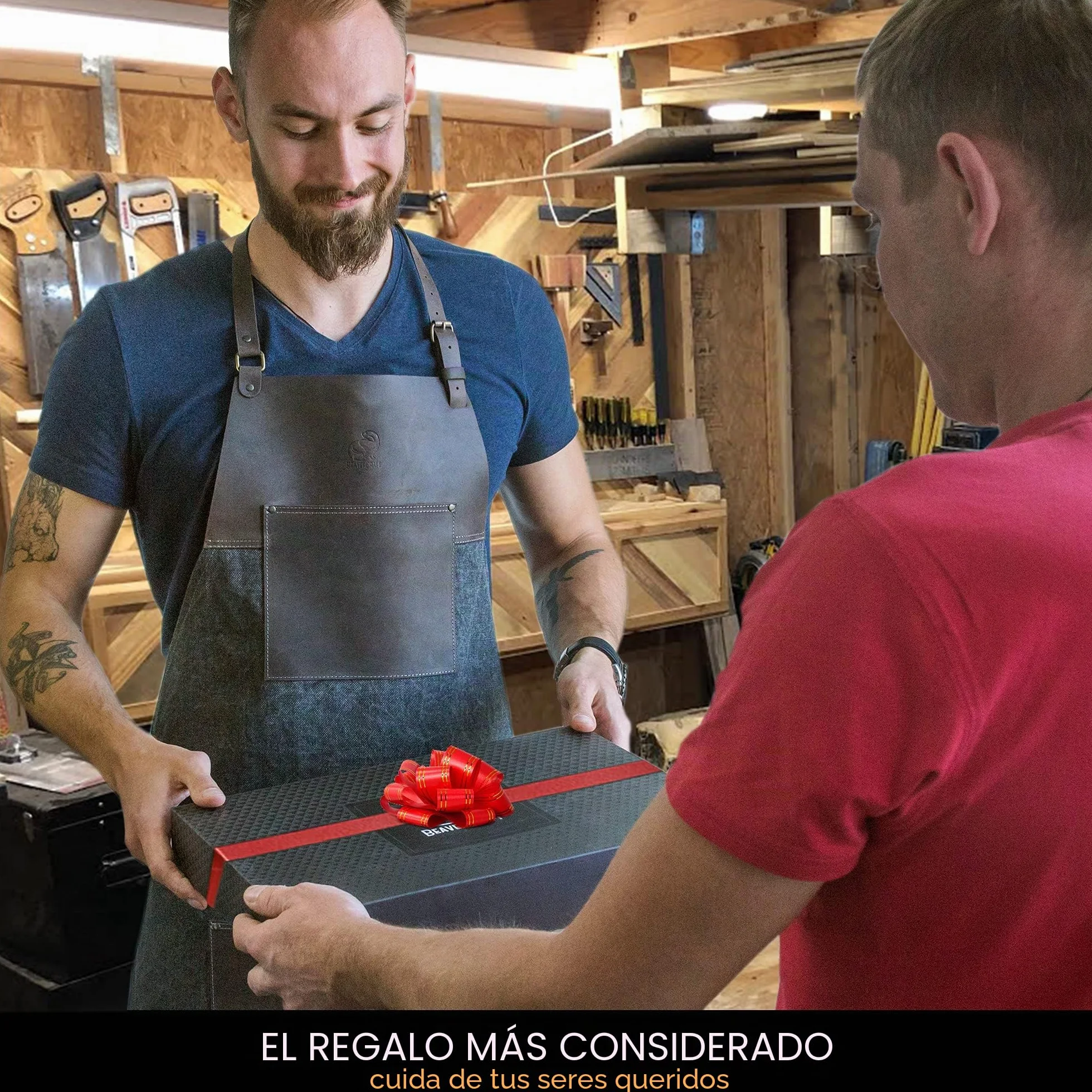 BeaverCraft S50X Juego de Tallado de Madera Cuchillos para Tallar Cucharas Principiantes Profesionales